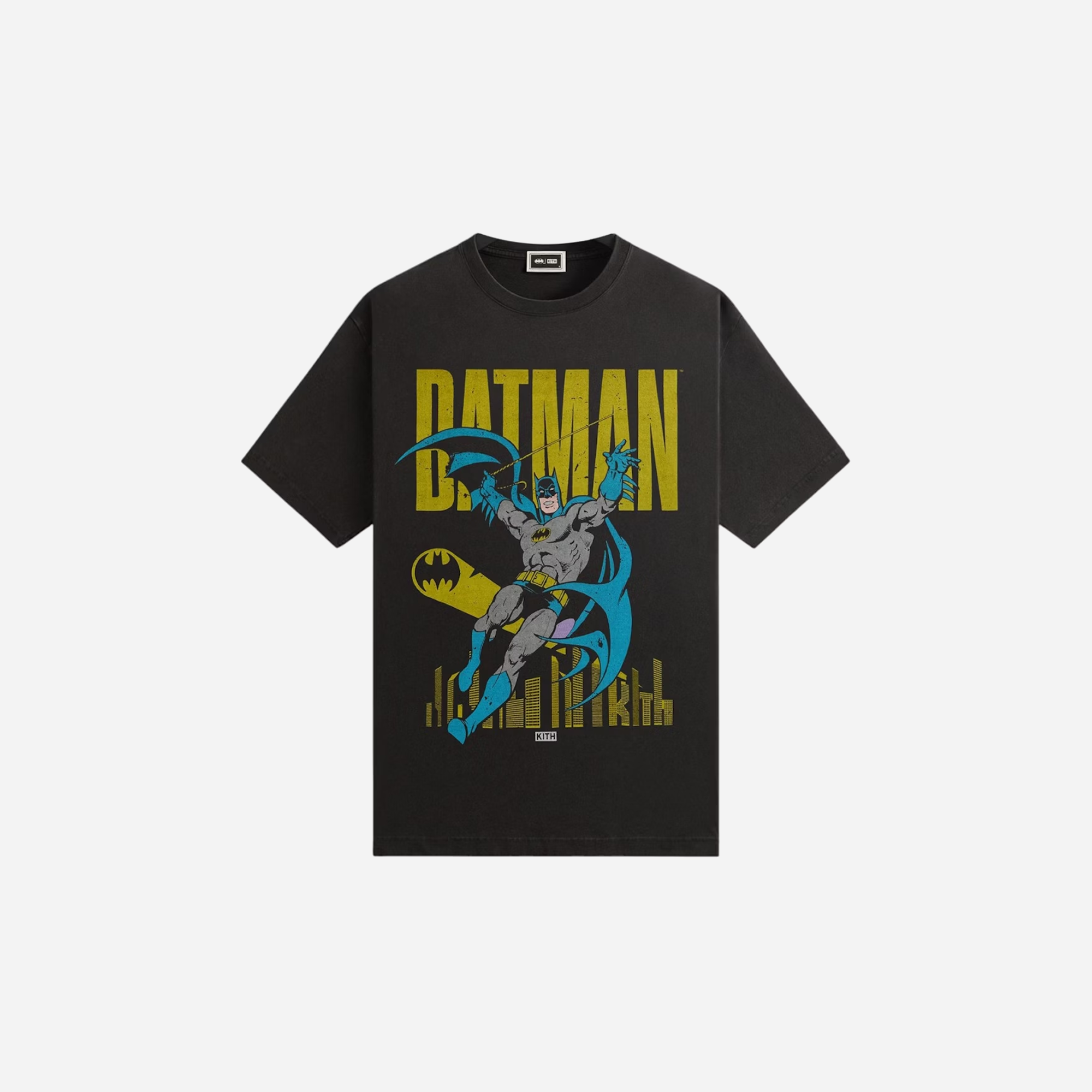 Kith x Batman Classic Vintage Tee Black