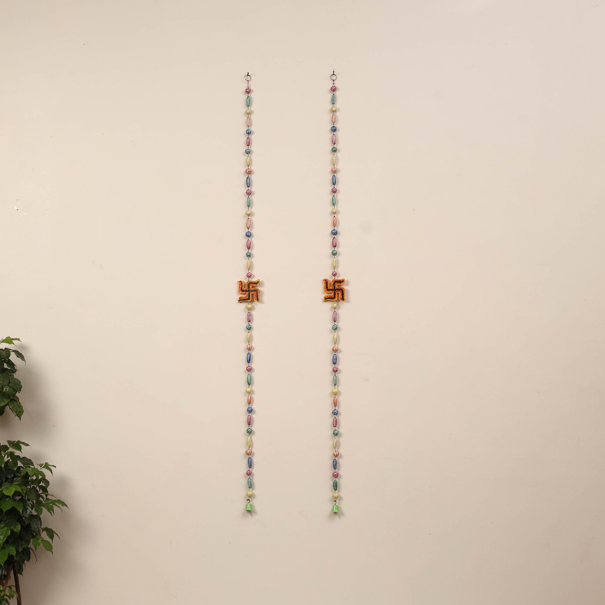 DEVENDRA SINGH Banaras Handpainted Decorative Wall Hanging Set 25