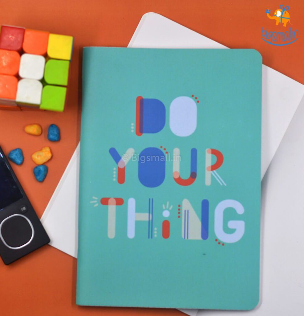 Bigsmall_piu Do Your Thing Ruled Notebook