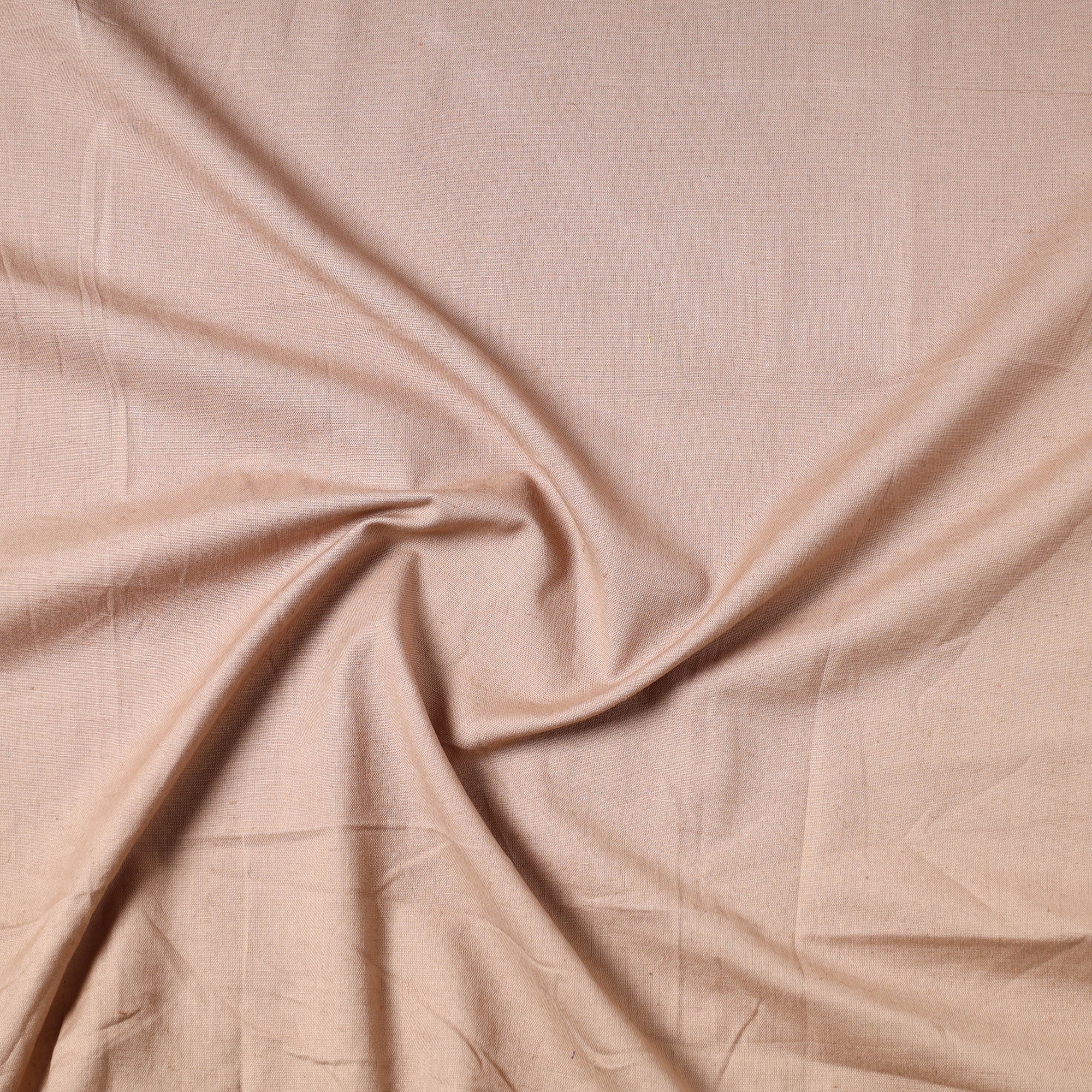ITOKRI CRAFTS INITIATIVE Brown - Prewashed Plain Dyed Flex Cotton Precut Fabric (1 meter) 55 - view 2