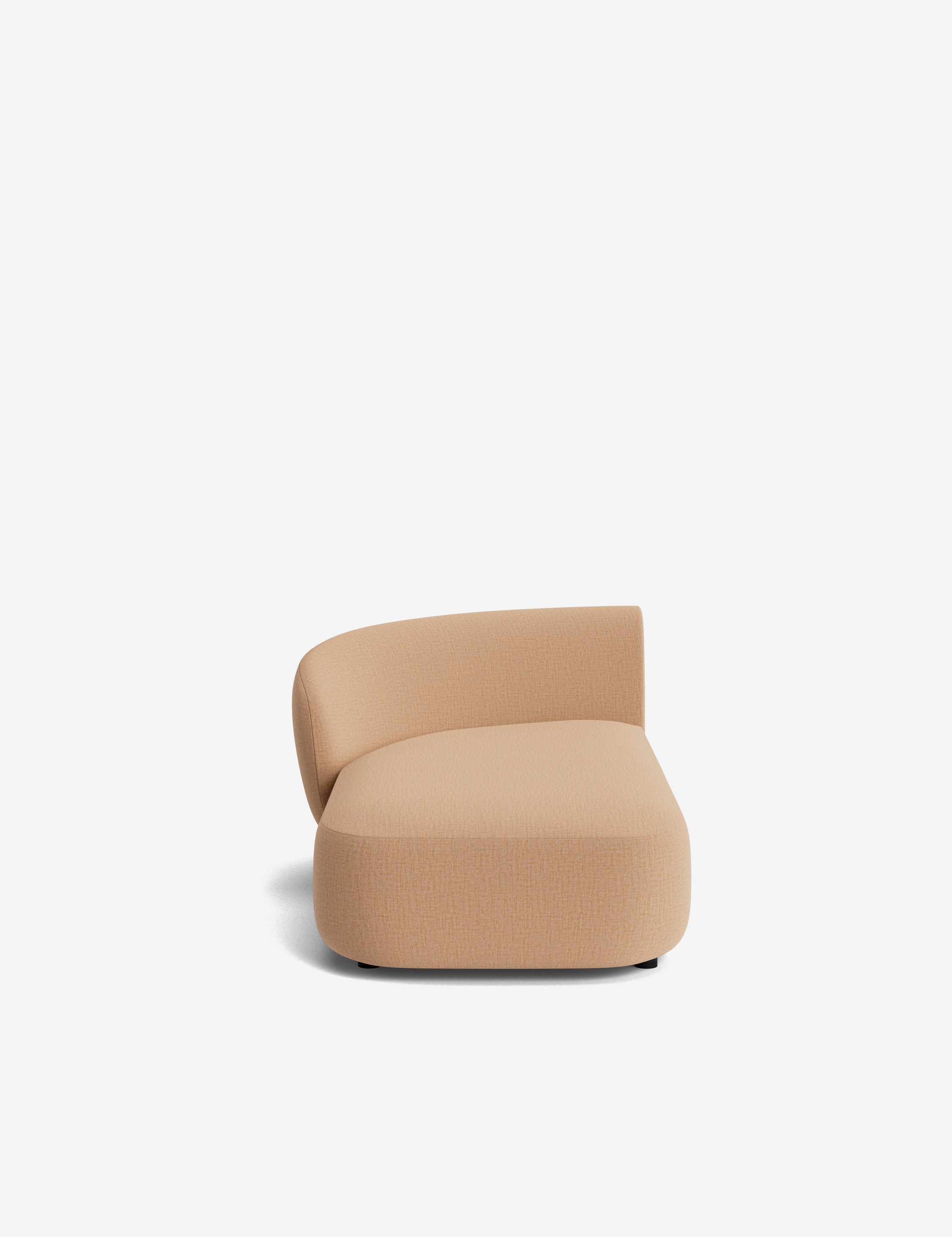 Lulu and Georgia Claret Modular Left Chaise - view 87