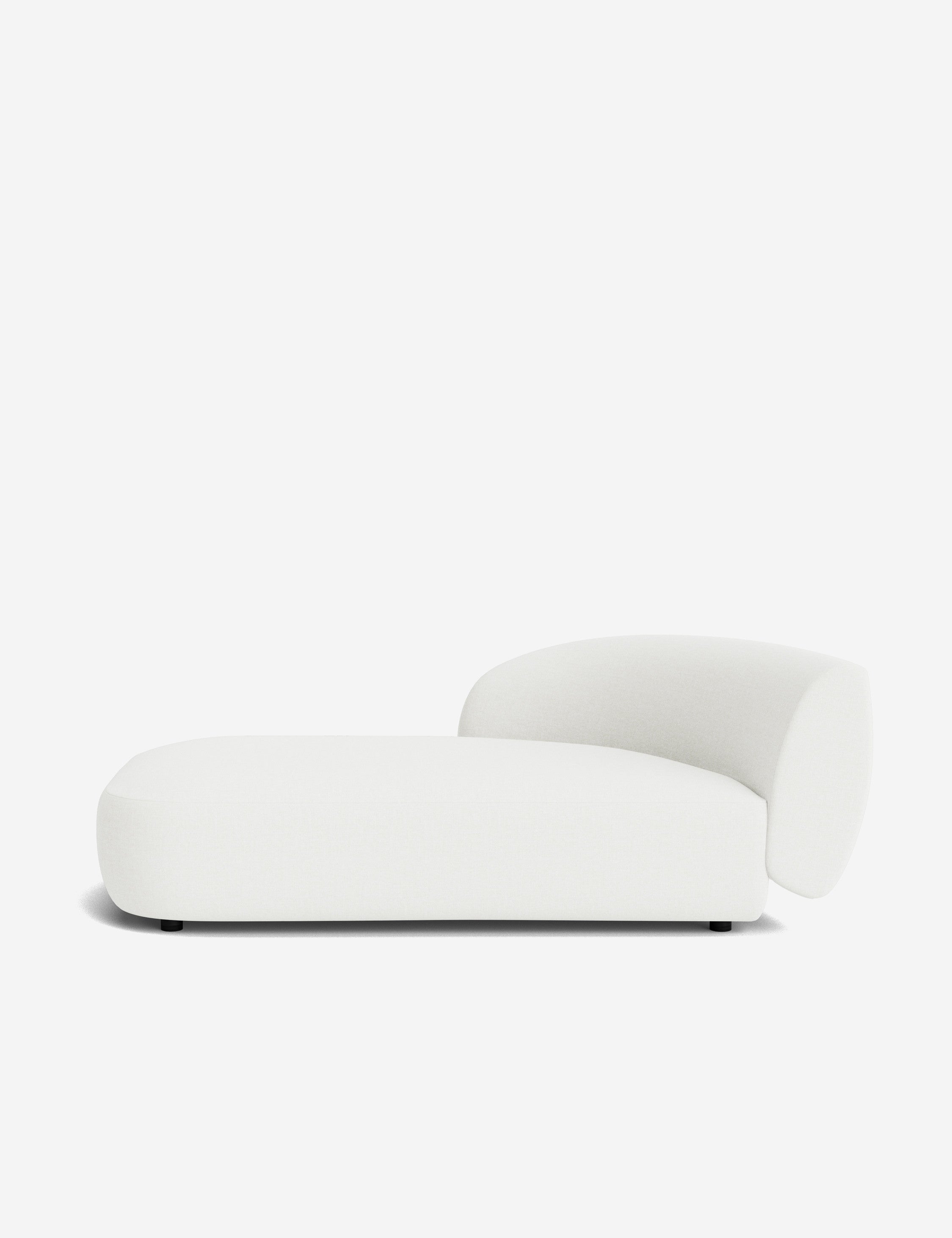 Lulu and Georgia Claret Modular Left Chaise - view 49