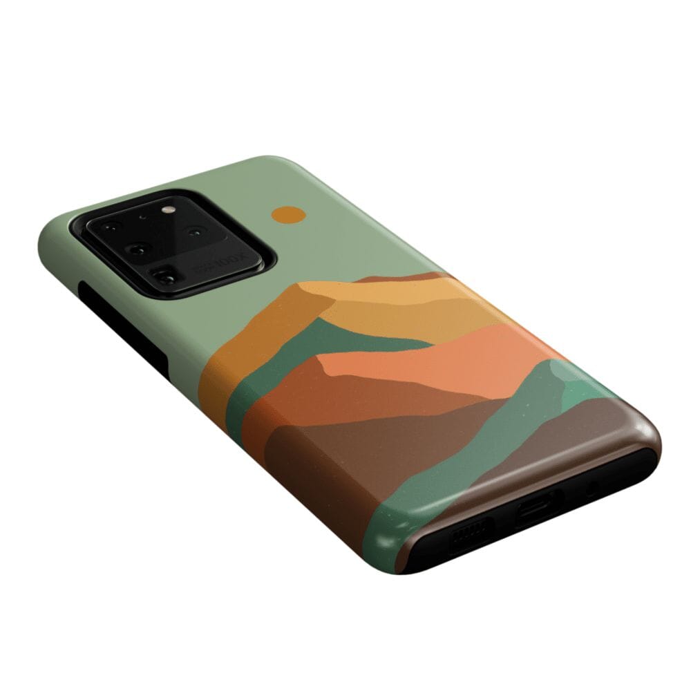 Casetry Endless Peaks | Colorblock Mountain Samsung Case - view 39