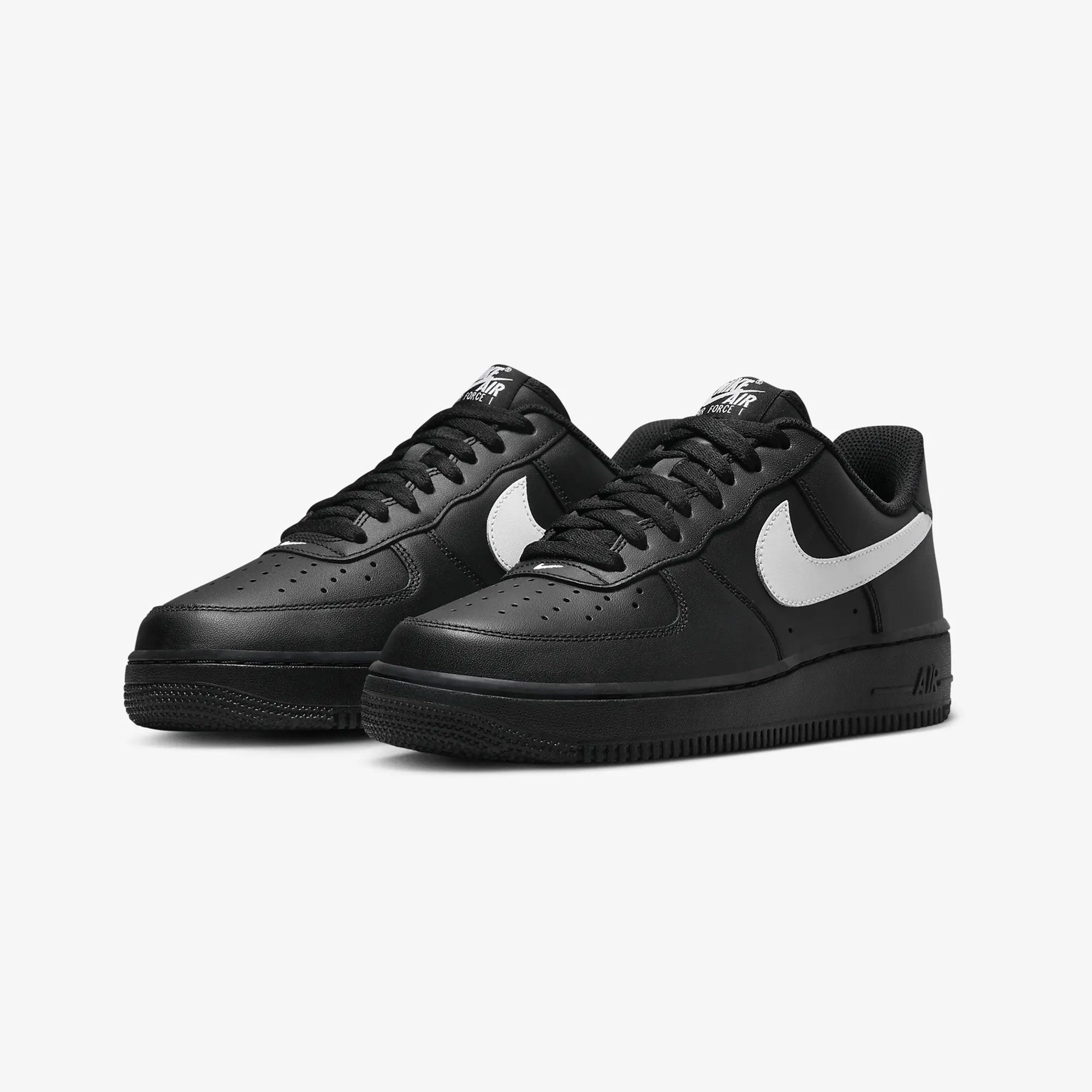 Nike | Air Force 1 '07 { Black/white-black - view 2