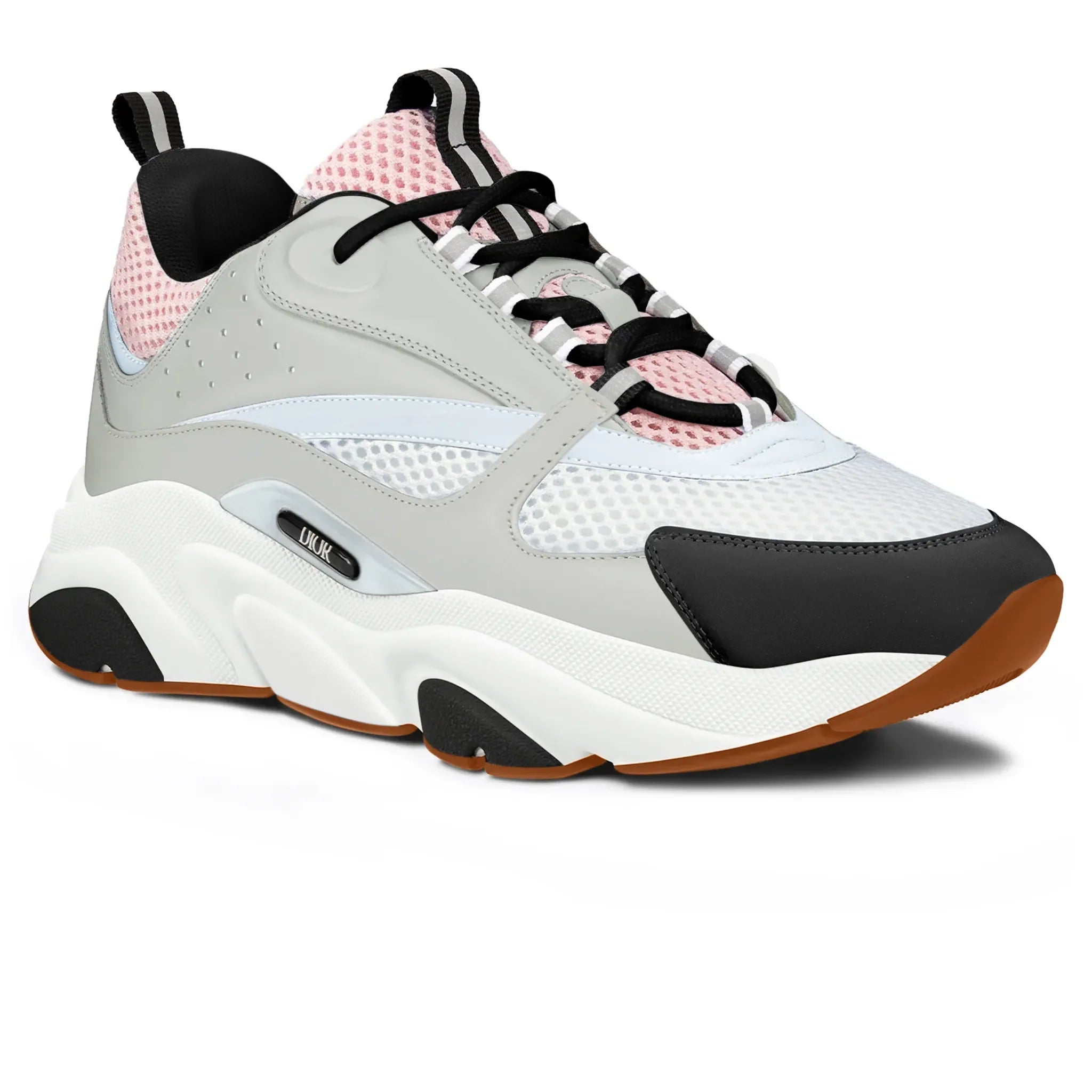 Dior B22 Pale Pink Grey Trainer - view 2