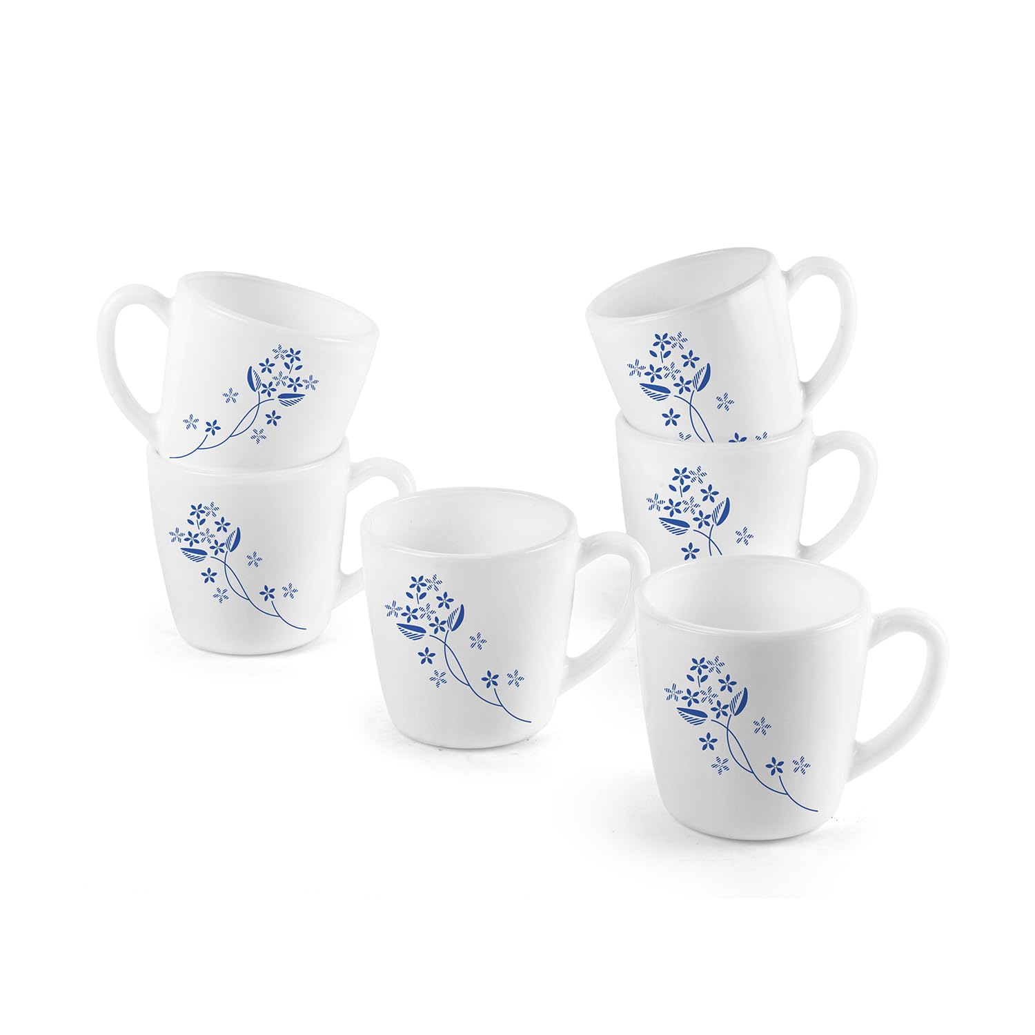 Cello Imperial Dainty Blue Ricca Mugs, 6 Pieces - view 4