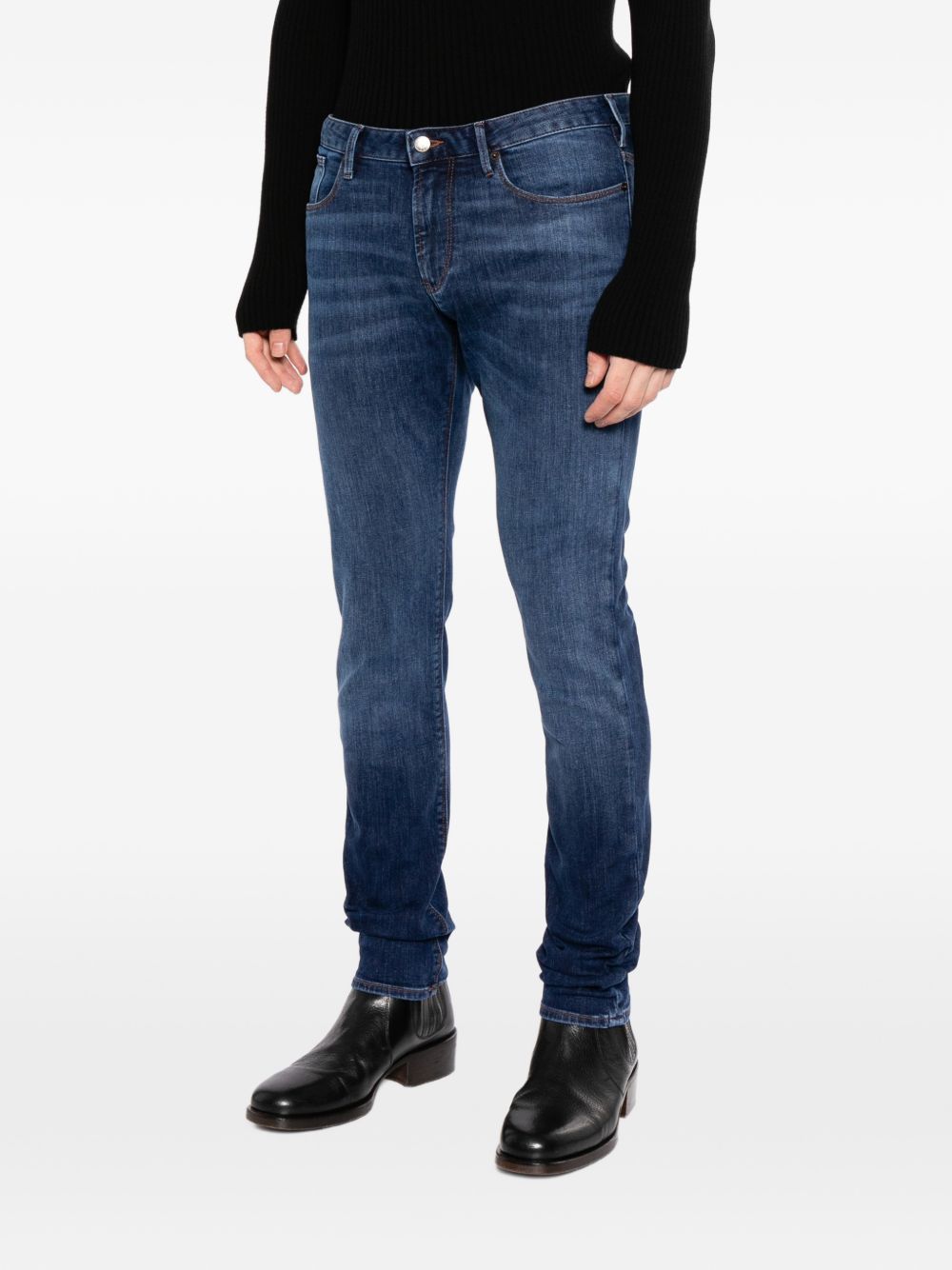 Emporio Armani Denim cotton jeans – 2% ELASTANE, 98% COTTON - view 2