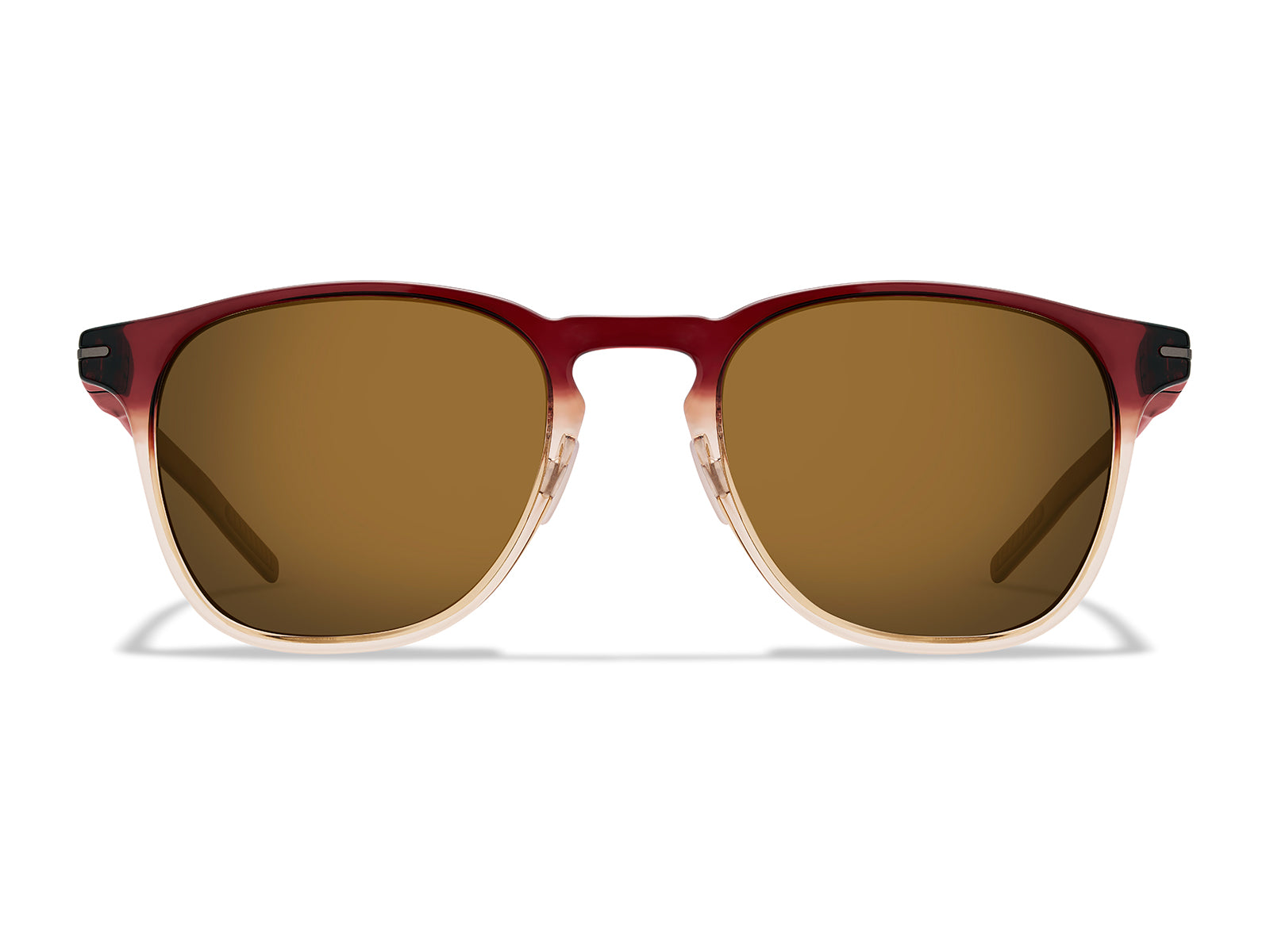 ROKA LTD Hunter 2.0 OMBRE Sunglasses – Dark Brown Frame - Bronze (Polarized) Lens