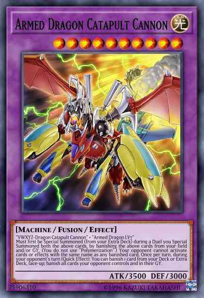 Yu-Gi-Oh! Armed Dragon Catapult Cannon - LED2-EN021 - Super Rare - 1st Edition