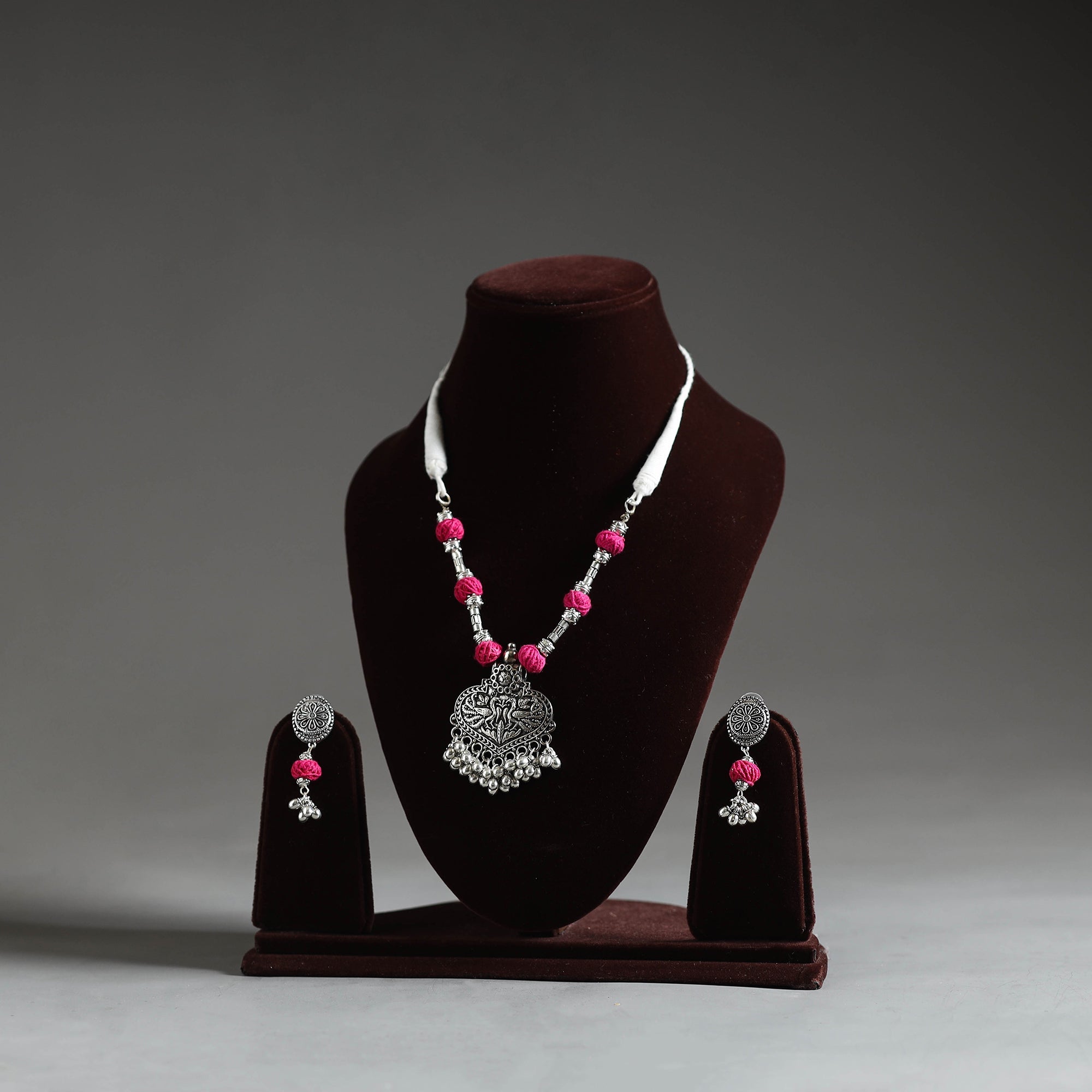 JALPARI German Silver Necklace Set 03