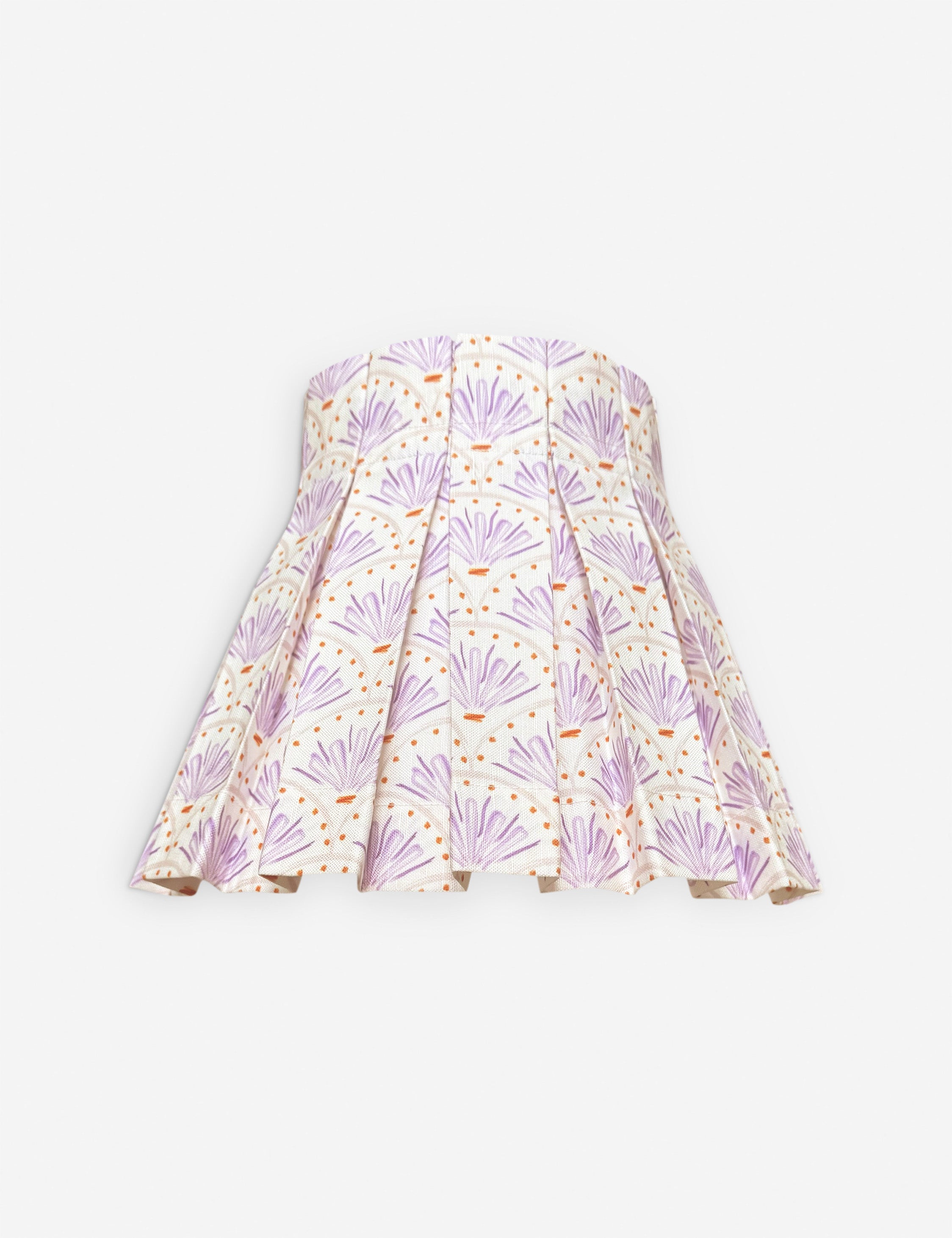 Lulu and Georgia Valencia Classic Box Pleat Lampshade by Cielle Home