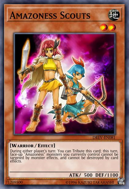 Yu-Gi-Oh! Amazoness Scouts - DREV-EN081 - Rare - Unlimited