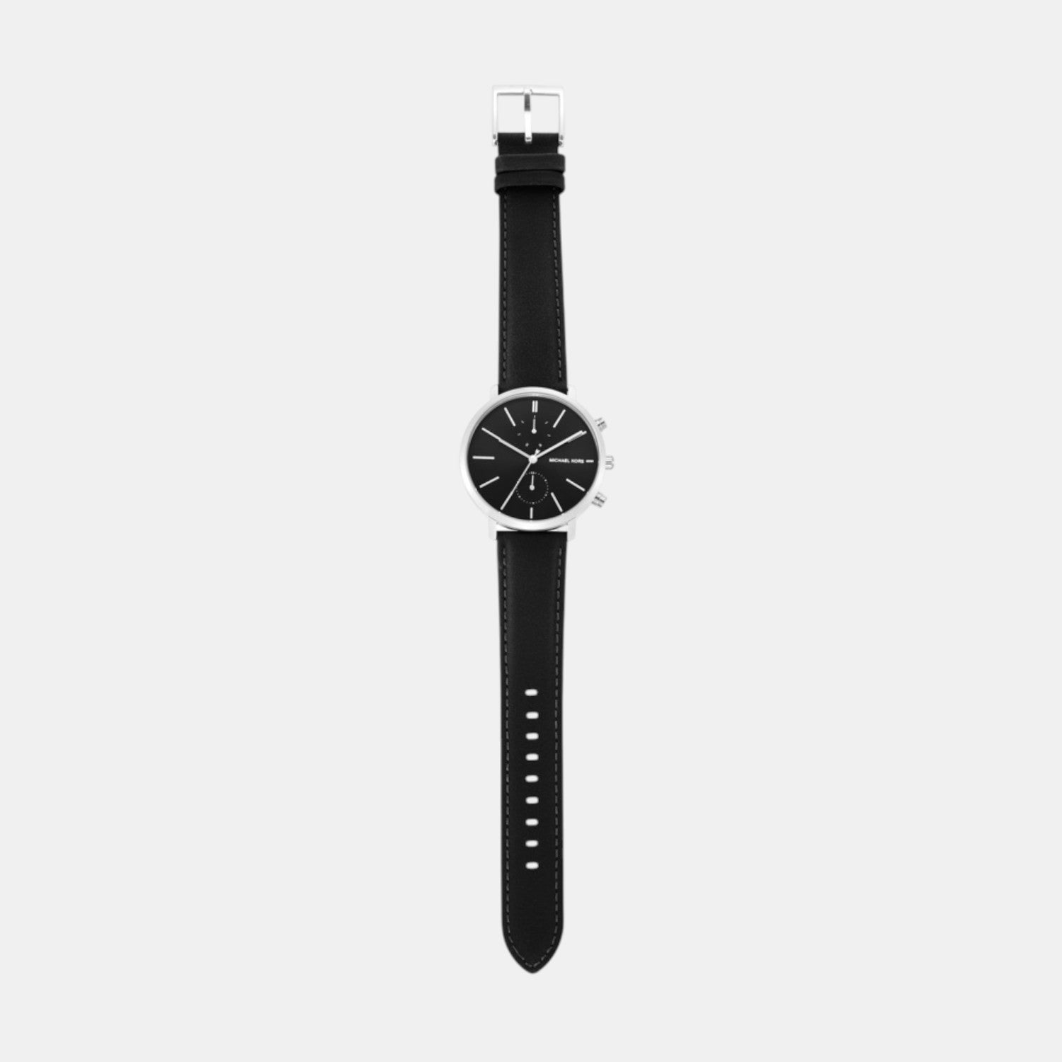 Michael Kors Blake Men Quartz Black Dial Chronograph Leather Watch MK9208 - view 4