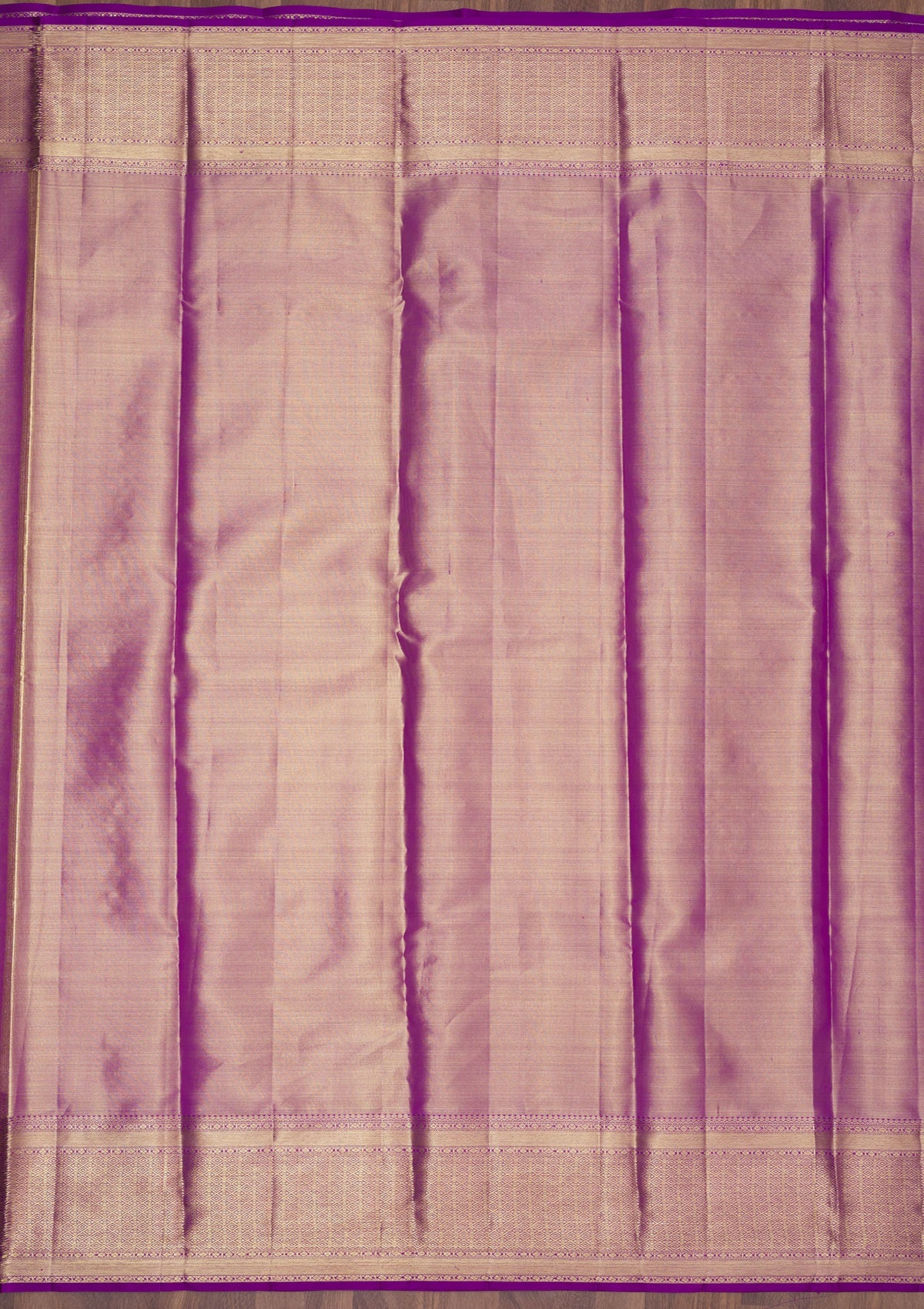 Koskii Beige Zariwork Pure Silk Saree – Women's - view 7
