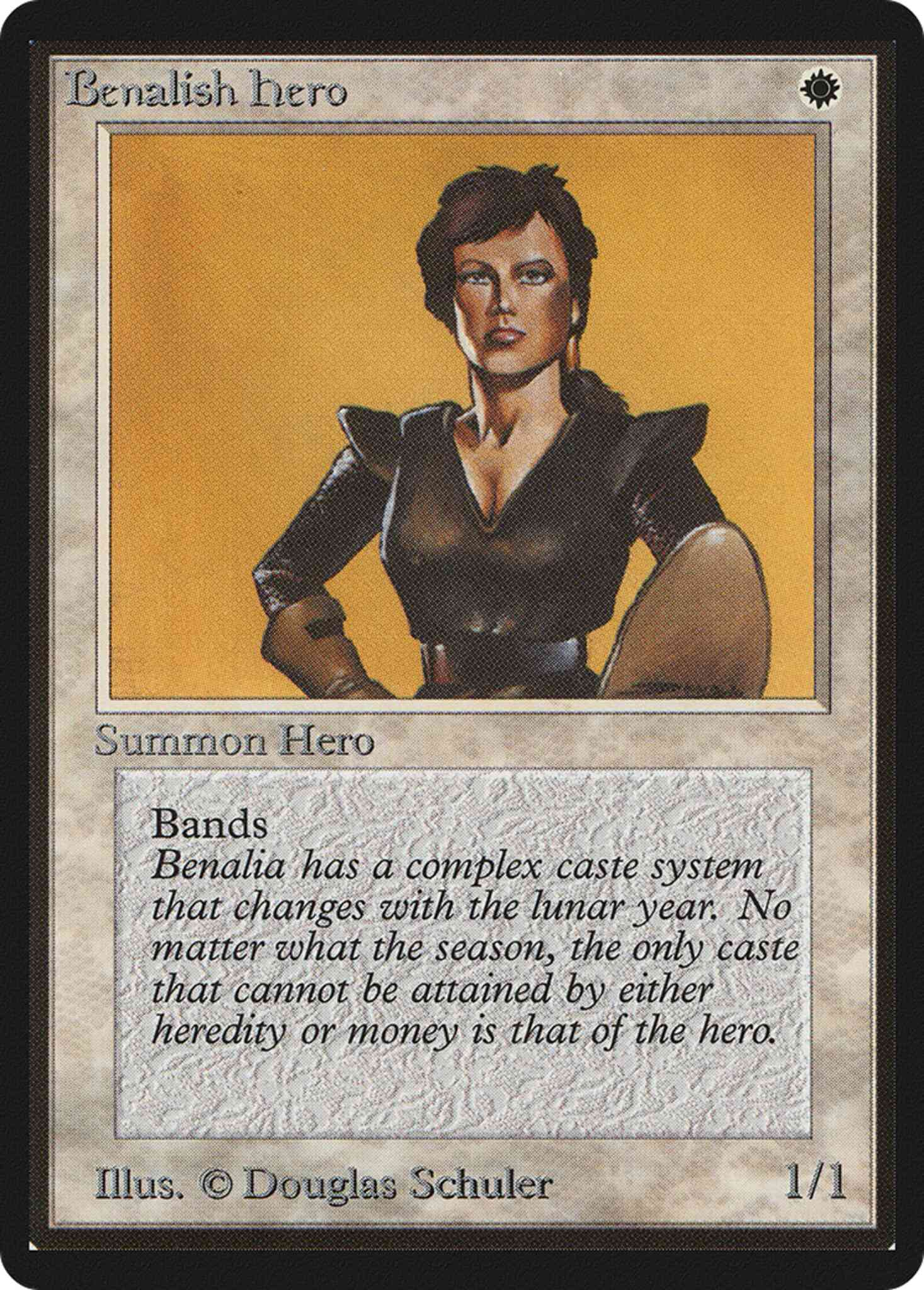 Benalish hero 4 – Magic Benalish Hero [4] [Limited Edition Beta] [Non-Foil]