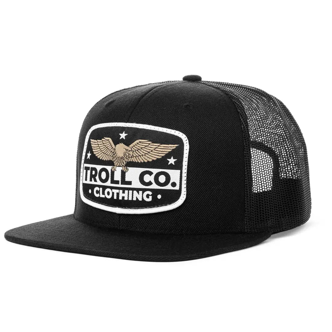 Radial Beaut Snapback Hat – Black