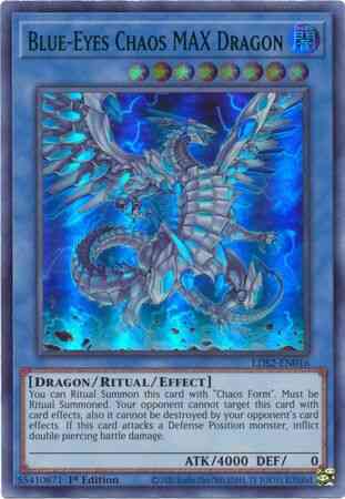 Yu-Gi-Oh! Blue-Eyes Chaos MAX Dragon (Green) - LDS2-EN016 - Ultra Rare - 1st Edition