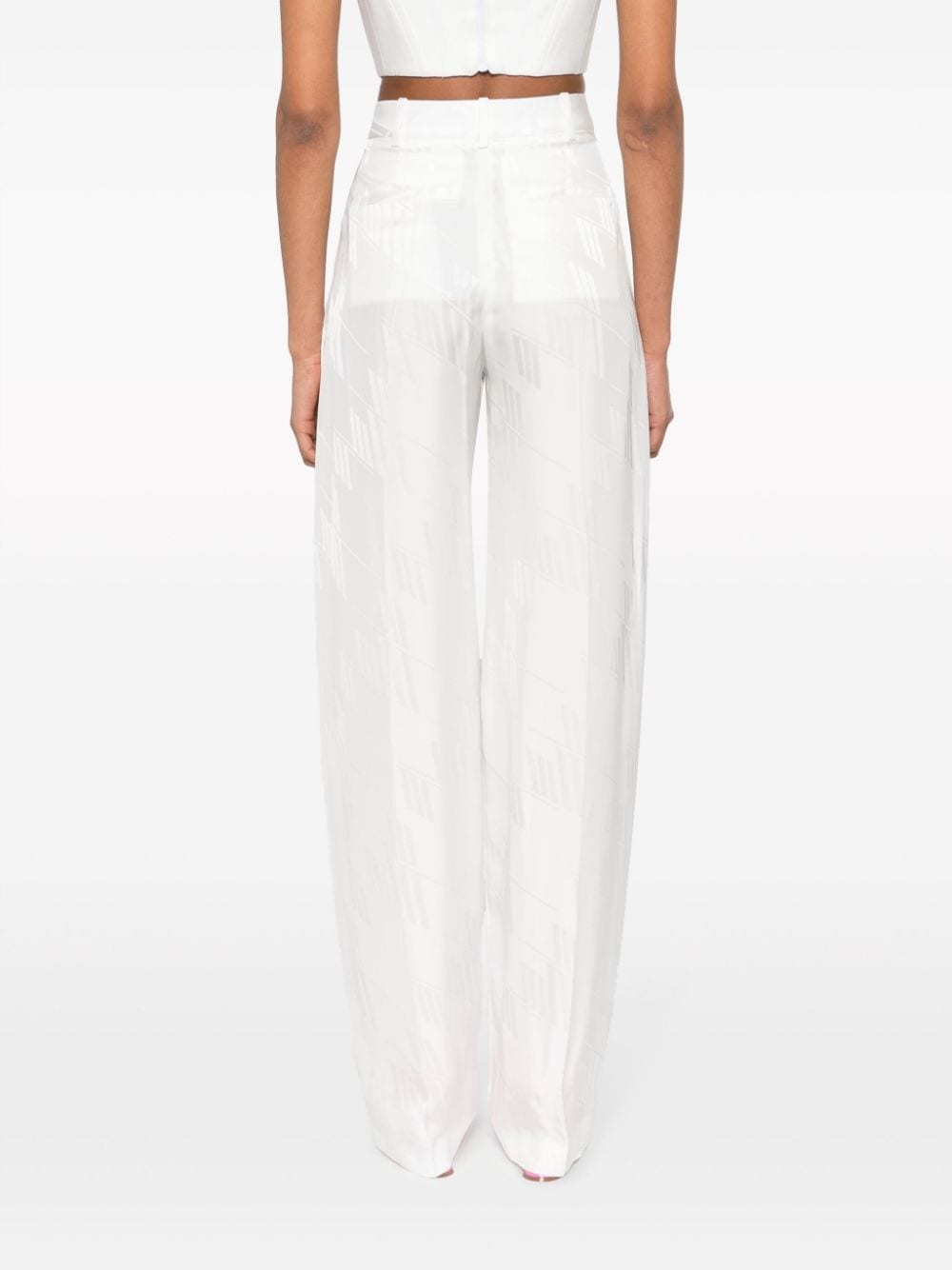 The Attico Logo trousers - view 2