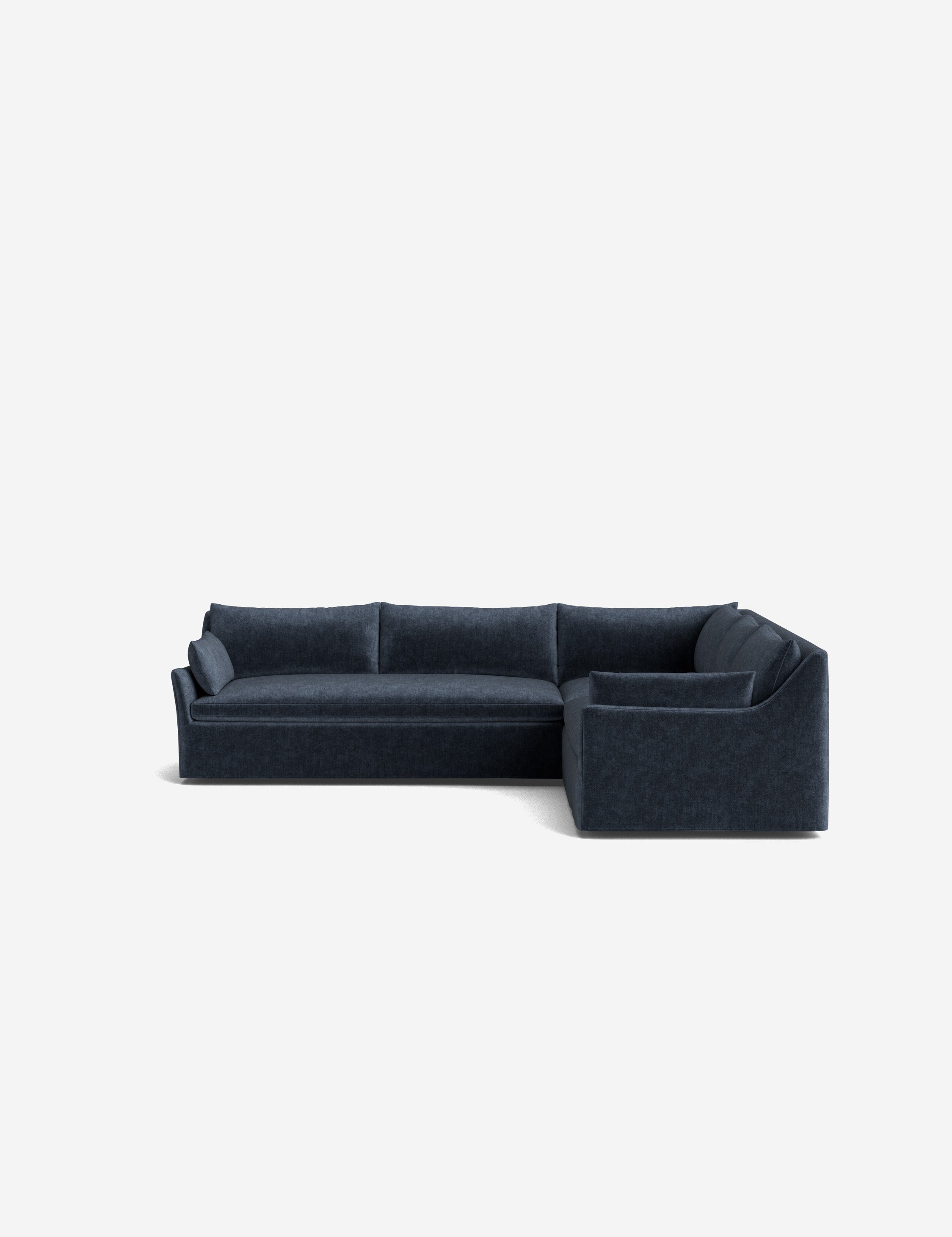 Lulu and Georgia Portola Luxe Depth Slipcover Corner Sectional Sofa - view 146