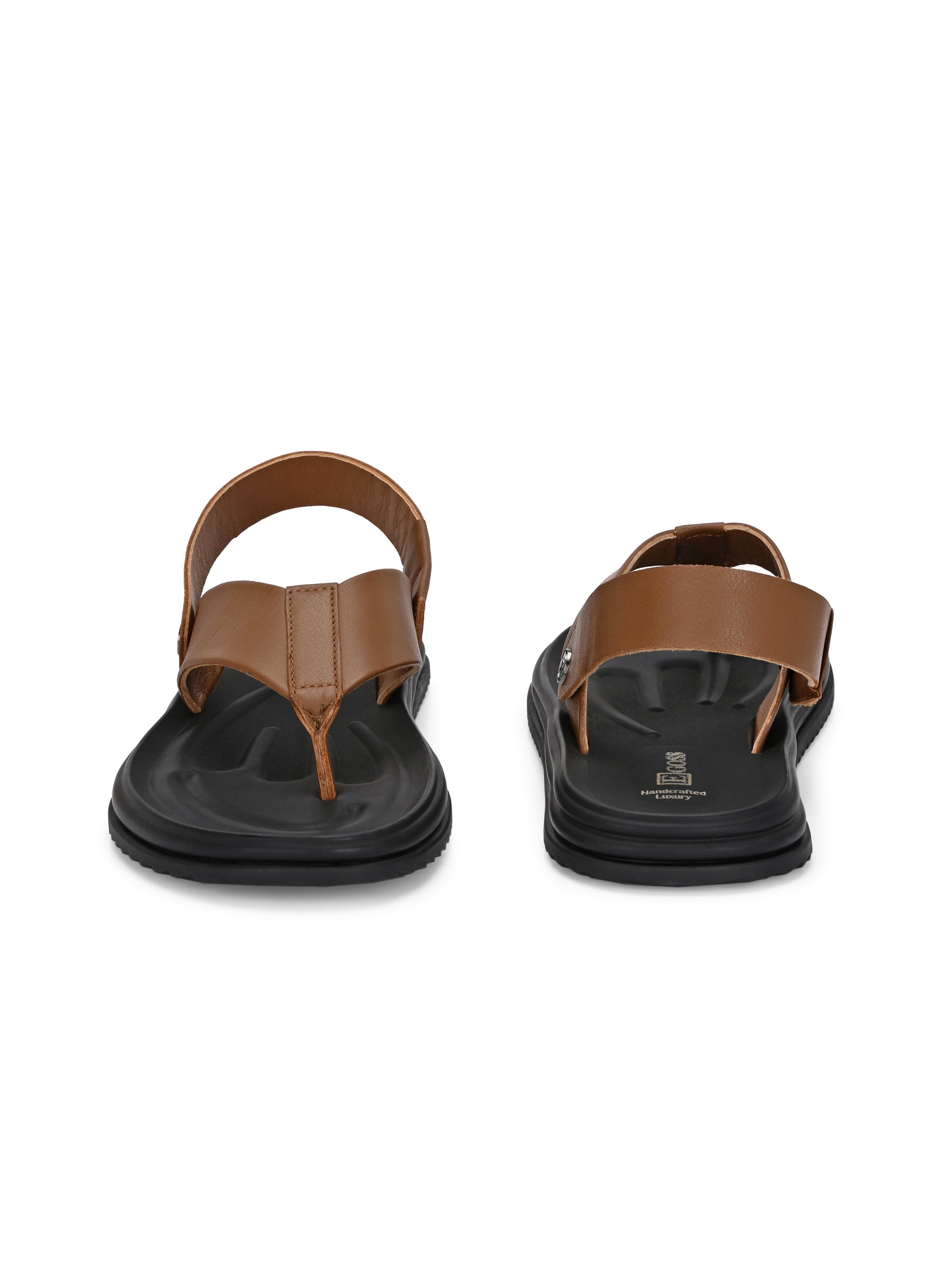Egoss Shoes Comet Leather Sandals by Aspeerio - view 3