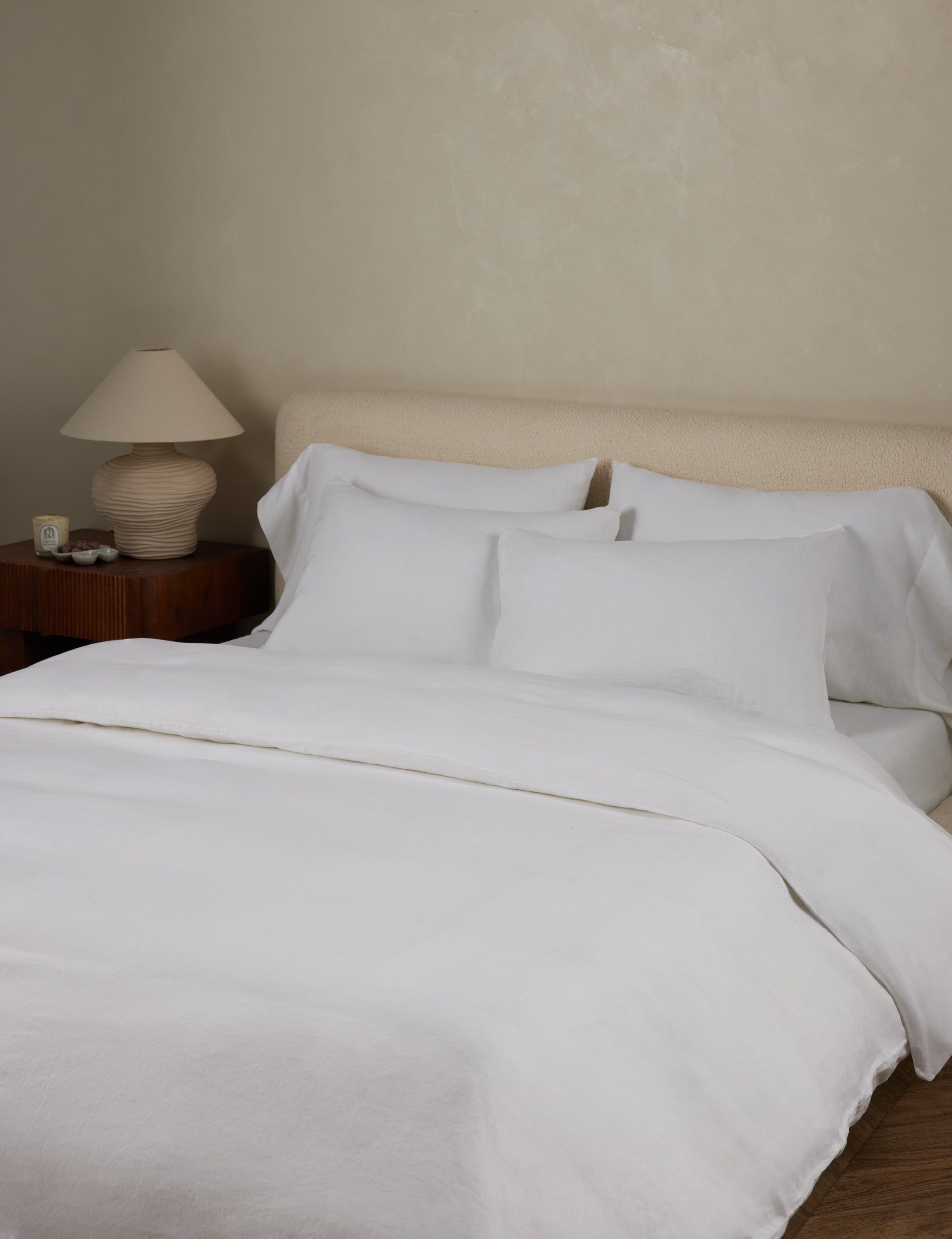 Linen duvet cover – Lulu and Georgia Melia European Flax Linen® Duvet Cover