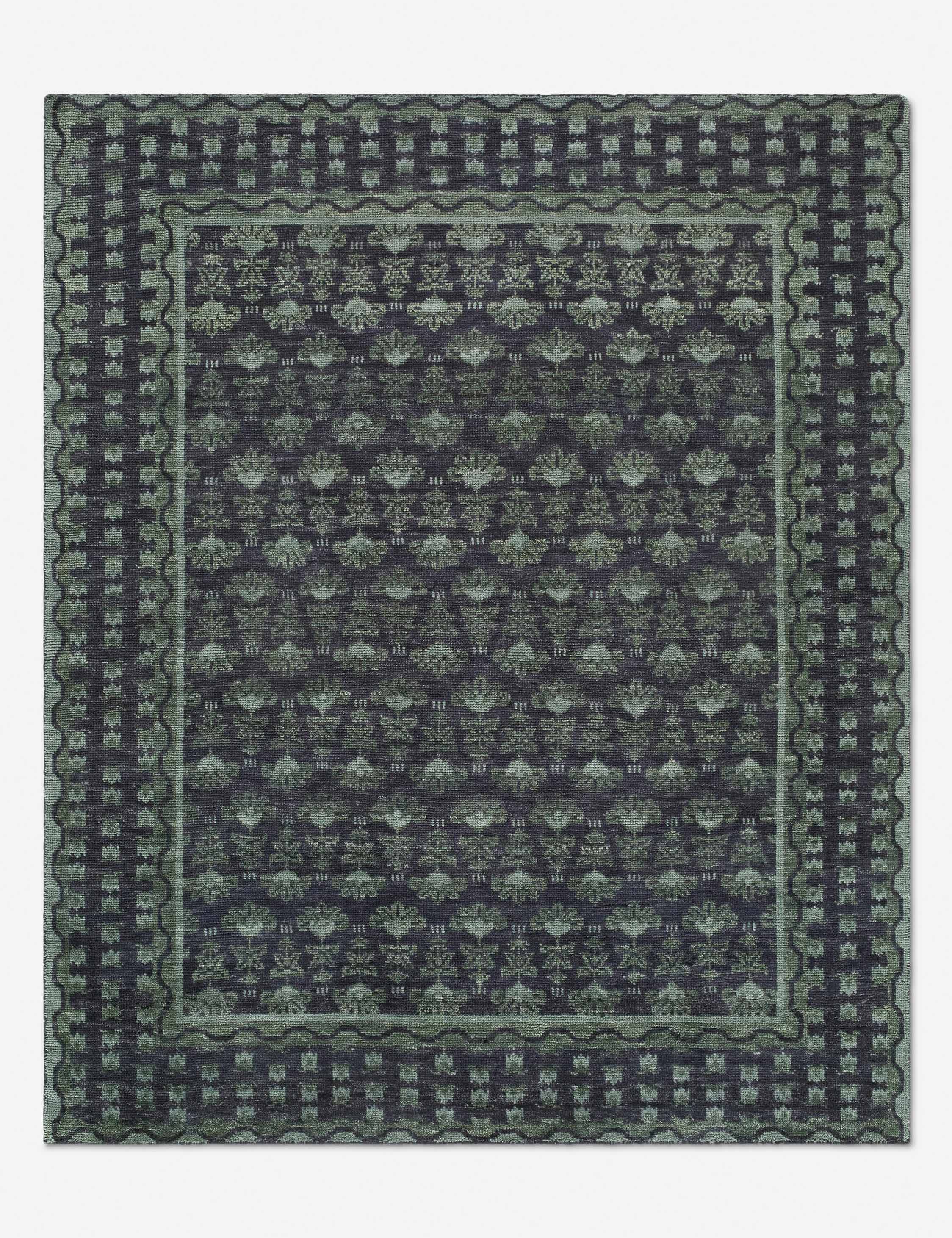 Lulu and Georgia Marcelo Hand-Knotted Wool Rug