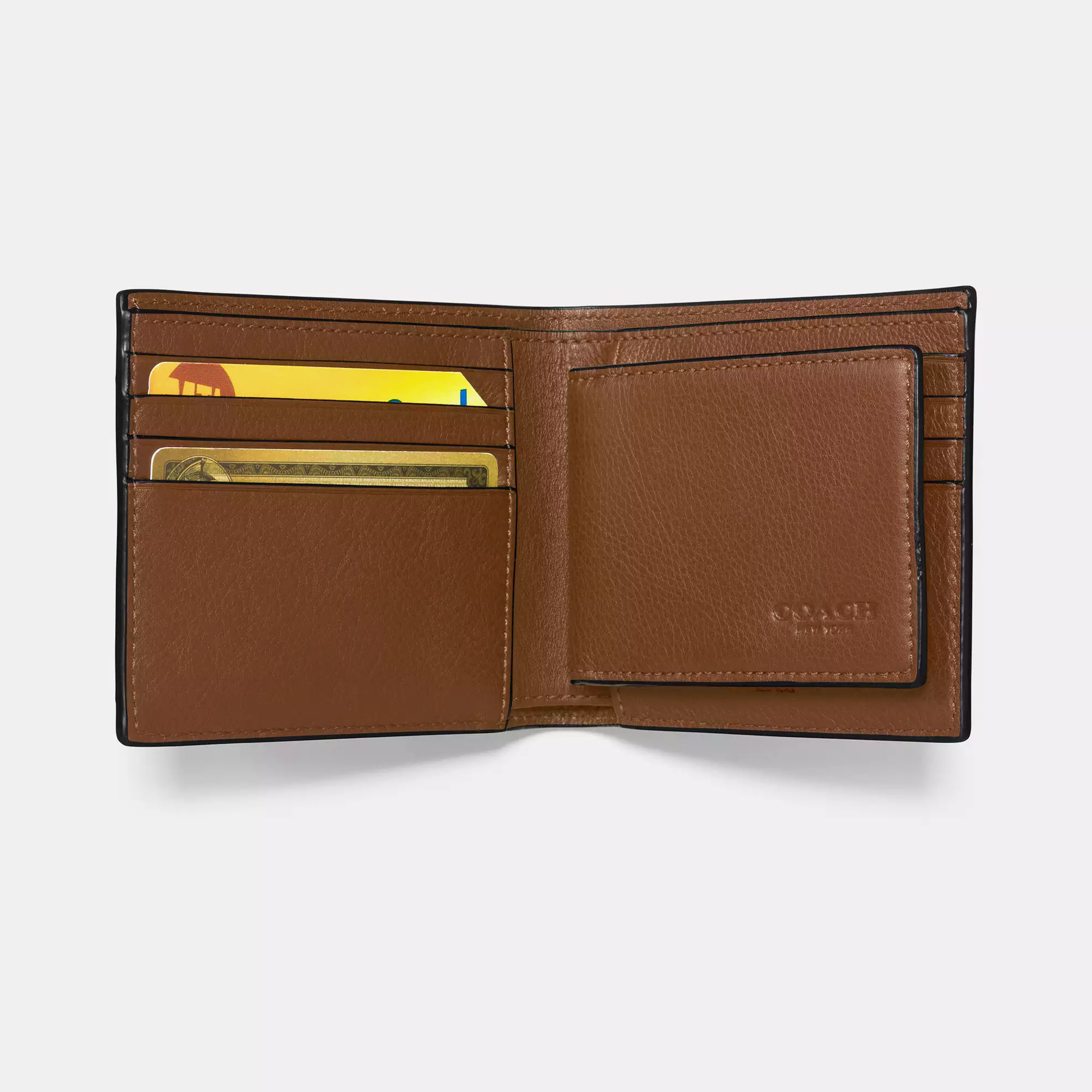 Coach 3 In 1 Wallet smooth leather/Dark Saddle - view 2