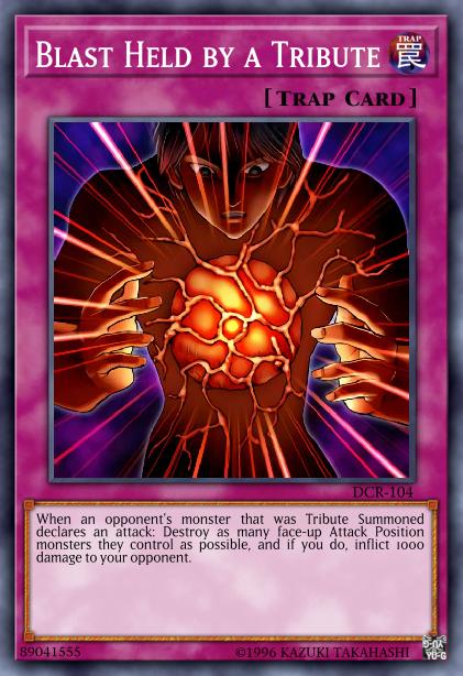 Yu-Gi-Oh! Blast Held by a Tribute - DCR-104 - Ultra Rare - Unlimited