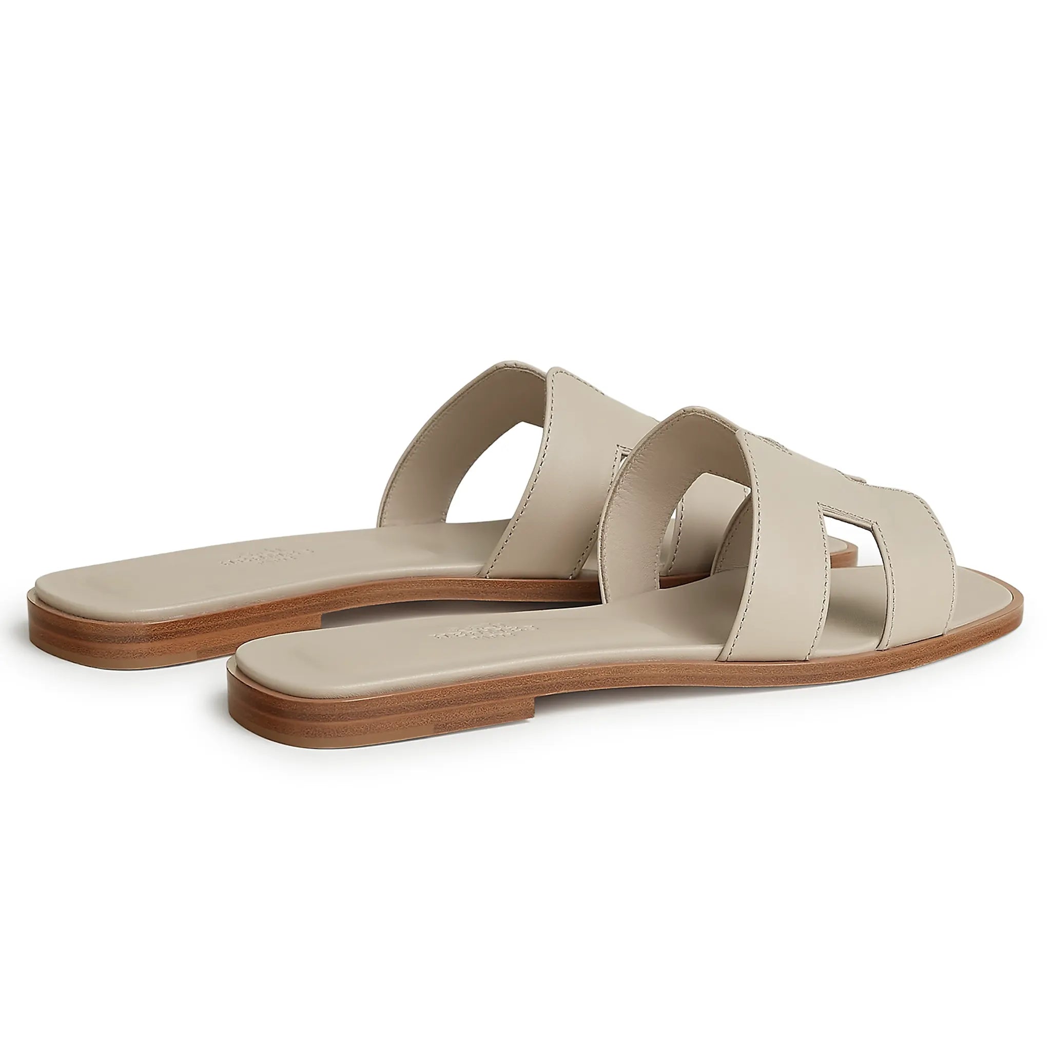 Hermès Paris Hermes Paris Oran Beige Nomade Sandal - view 4