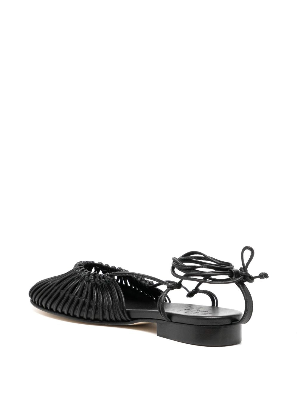 Hereu Mantera knotted leather sandal – Leathear 100% - view 2