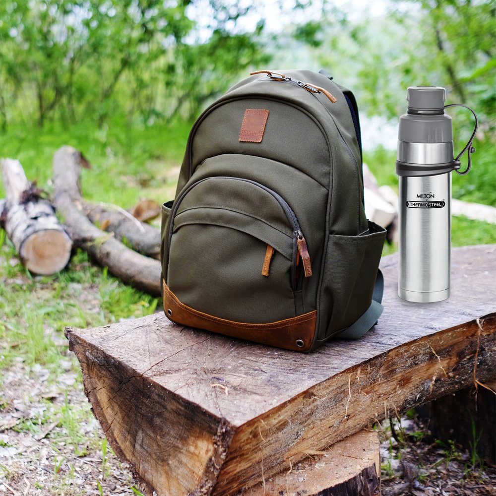 Gist Thermosteel Water Bottle (Milton) – Silver - view 6