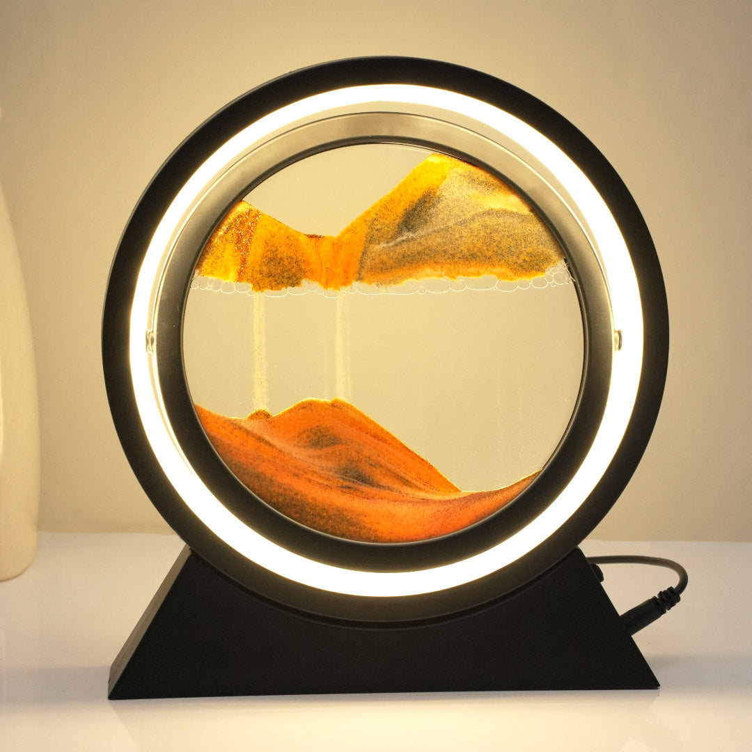 Porffitto Rotating Sandscape Decorative Lamp - view 3