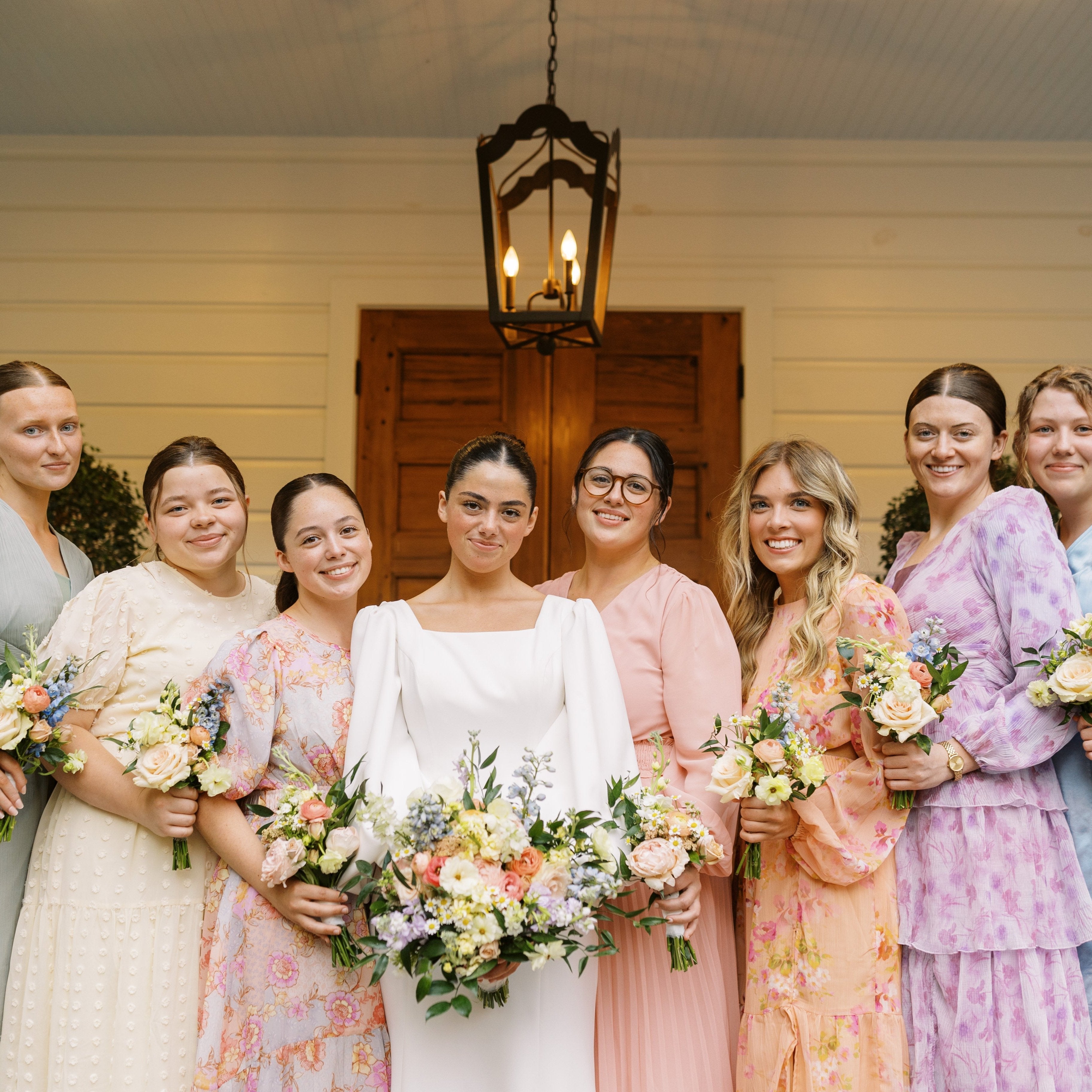 fiftyflowers.com Fairytale Pastel and Green Historic Venue Wedding - view 2