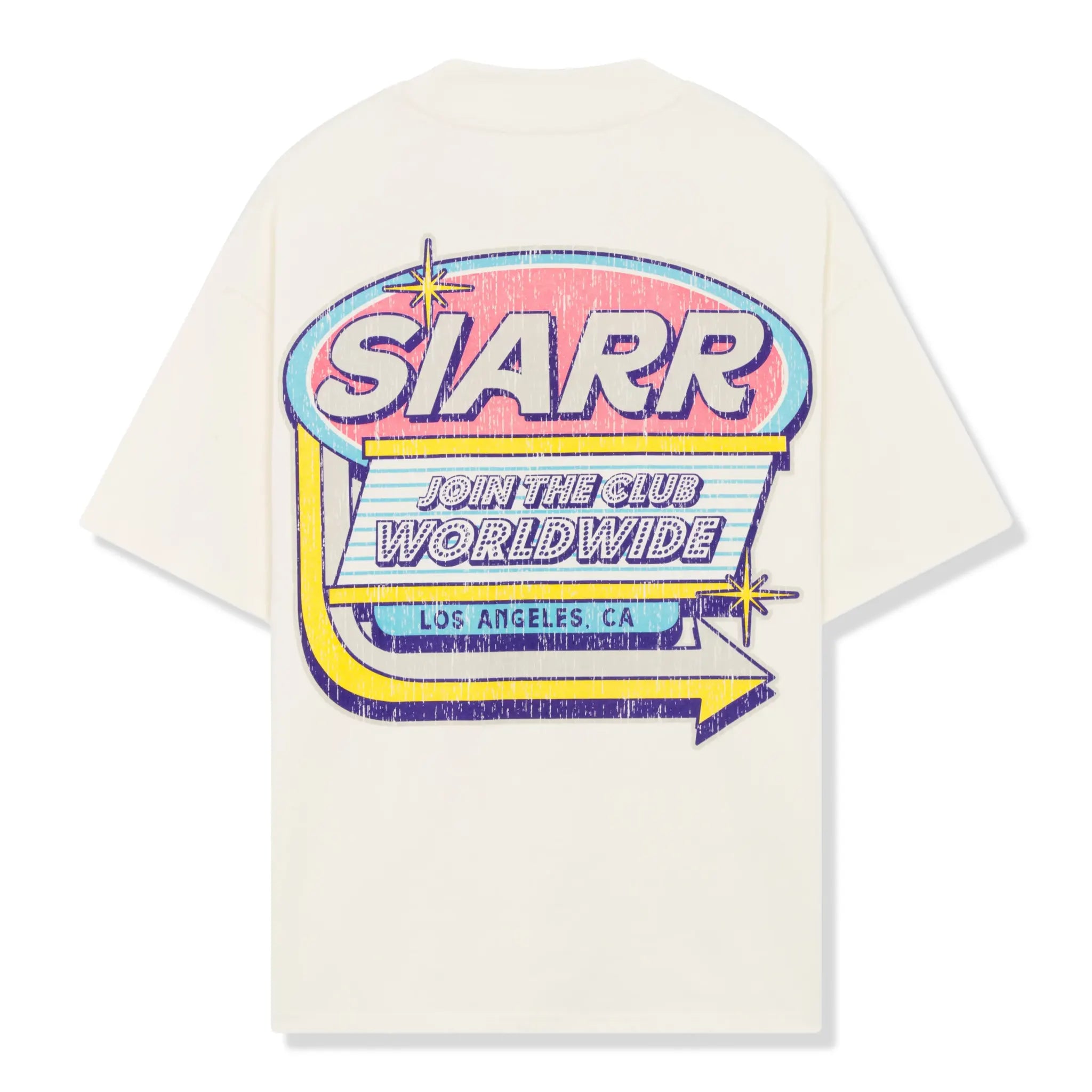 SIARR Diner Off White T Shirt - view 2