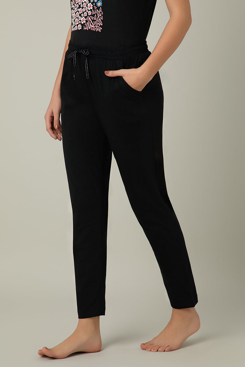 Amante Full Length PJ Bottom - Black - view 2