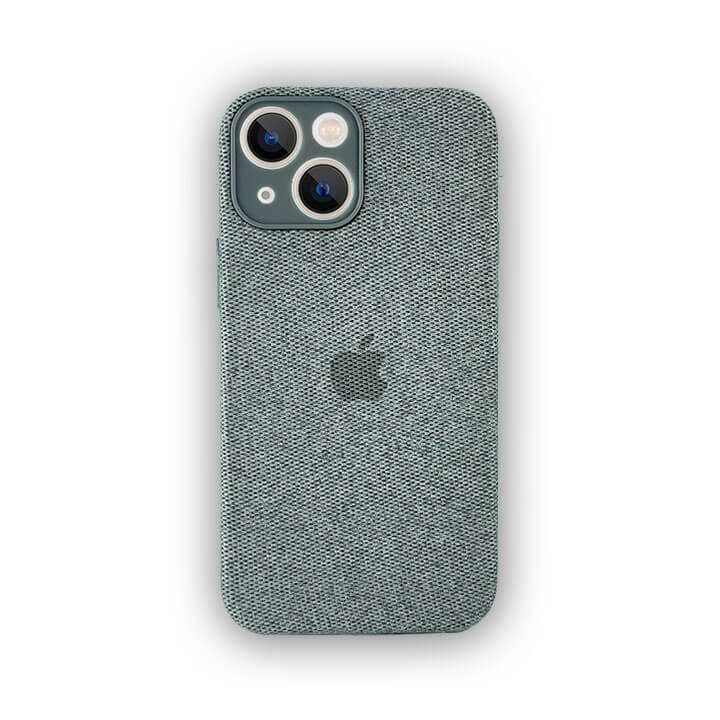 KShop iPhone 13 Fabric Case - Light Grey