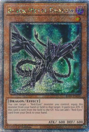 Yu-Gi-Oh! Black Metal Dragon - RA04-EN016 - Quarter Century Secret Rare - 1st Edition
