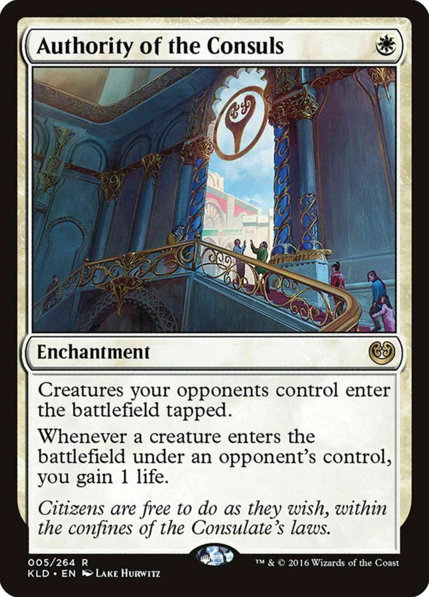 Consuls 5 kaladesh – Magic Authority of the Consuls [5] [Kaladesh] [Non-Foil]