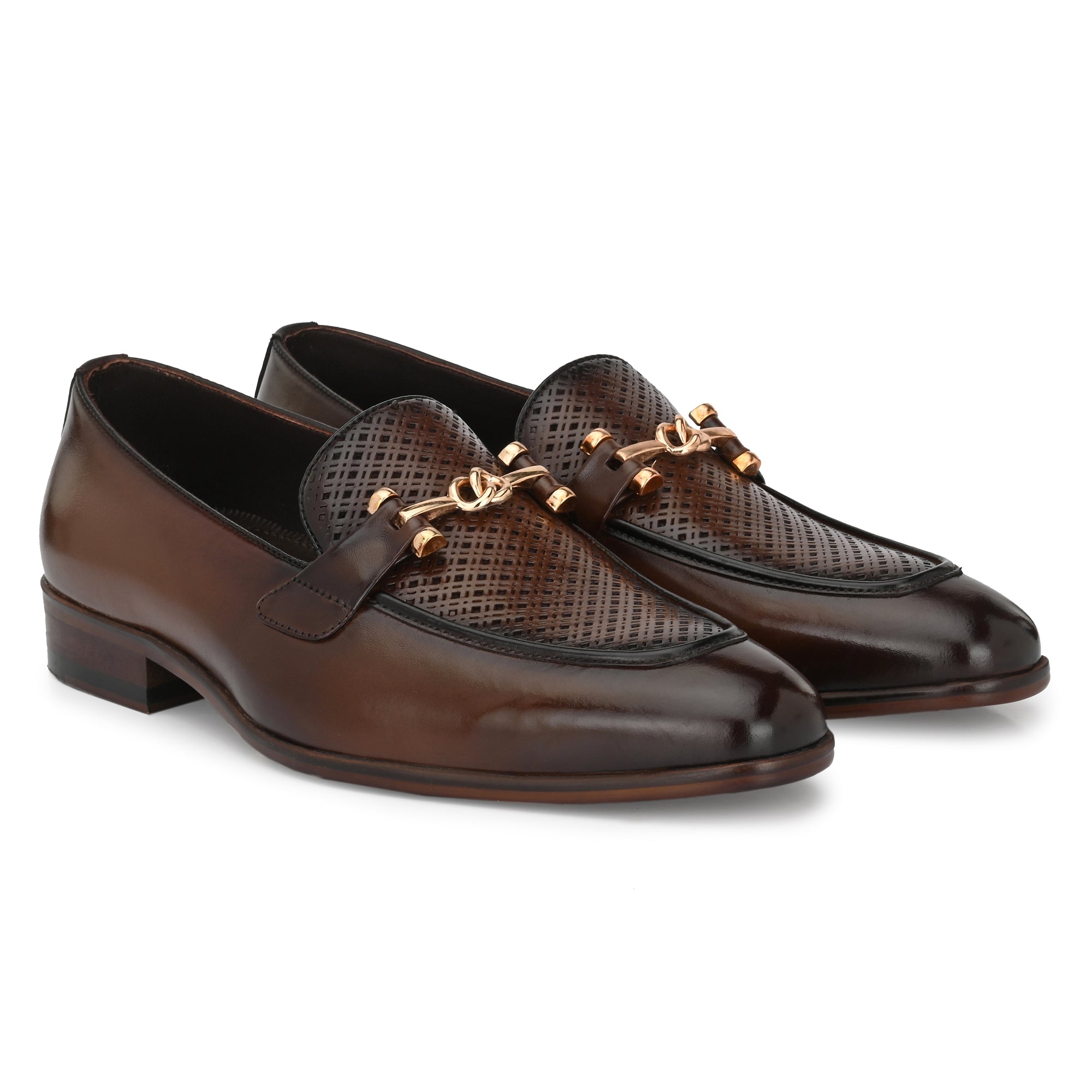 egoss-shoes Buckled Formal Loafers For Men by Egoss - view 2