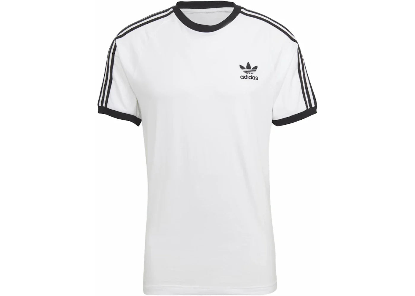 adidas Adicolor Classics 3-Stripes Tee White