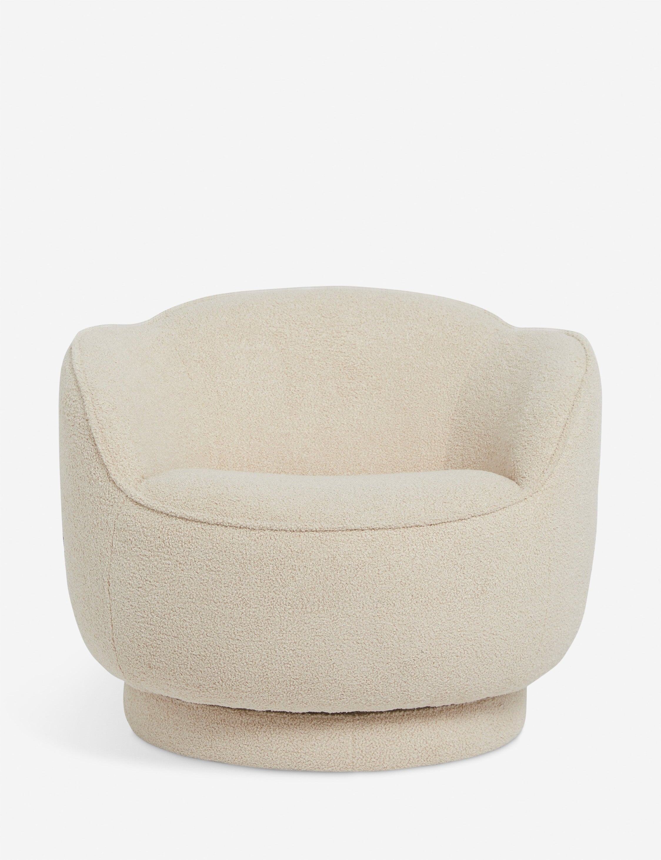 Lulu and Georgia Fern Swivel Chair by Sarah Sherman Samuel