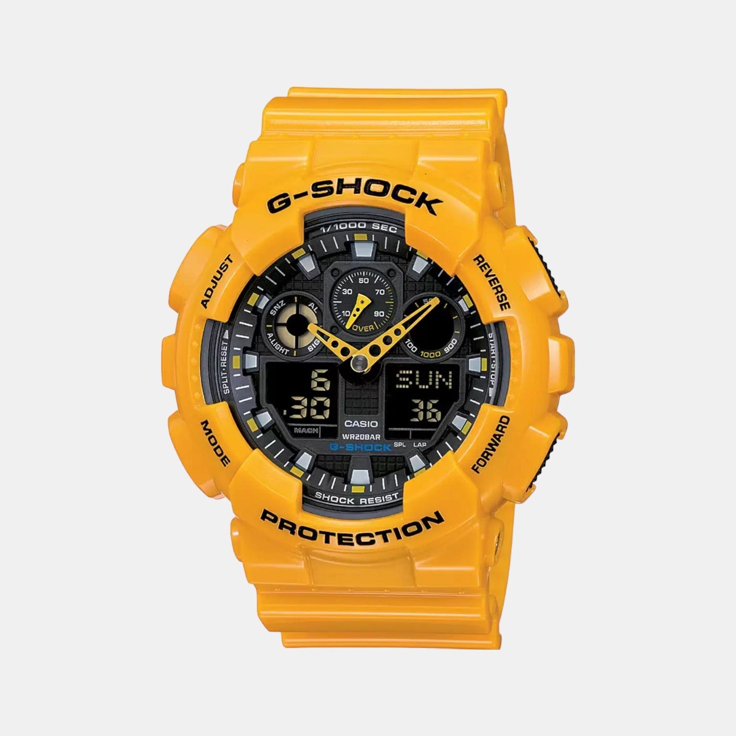 Casio G-Shock Men Quartz Black Dial Analog-Digital Resin Watch G273