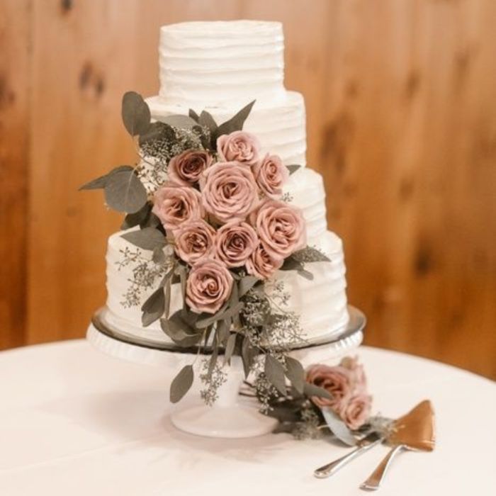 fiftyflowers.com Mauve and Lace Vintage Wedding - view 3