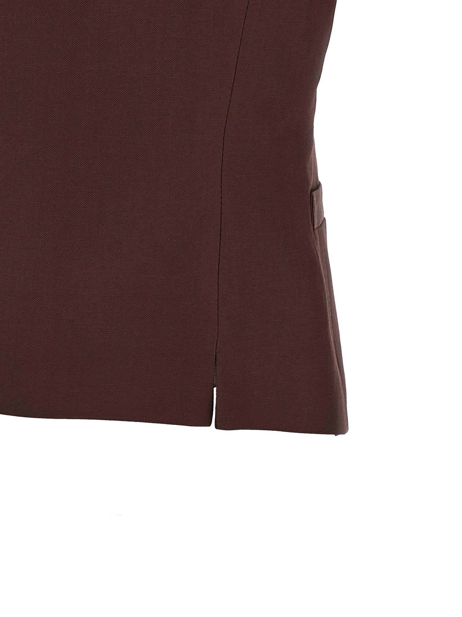 Alberto Biani Viscose And Linen Vest – 66% viscose, 34% linen - view 4