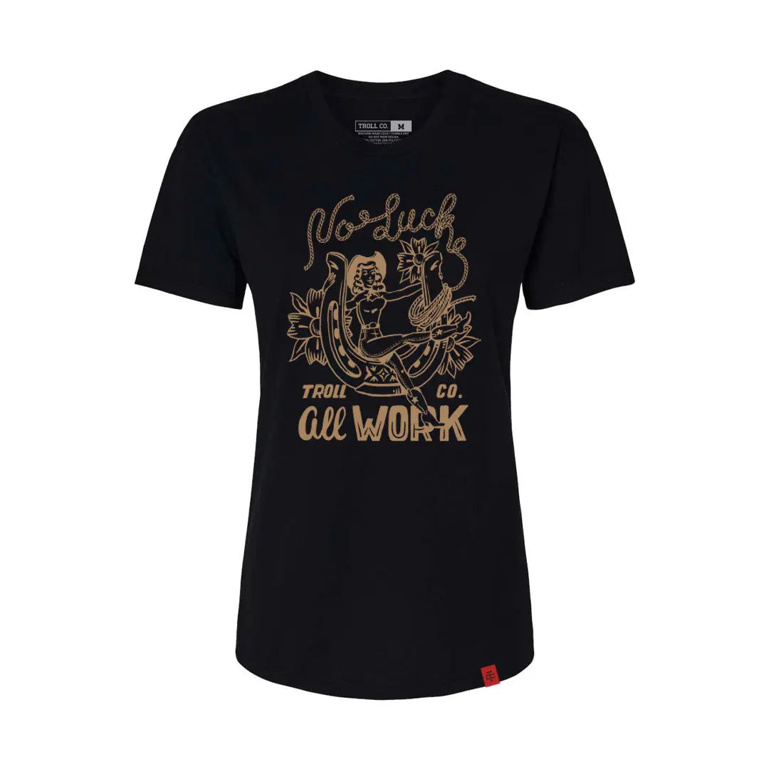 Radial No Luck Tee – Women's, Black