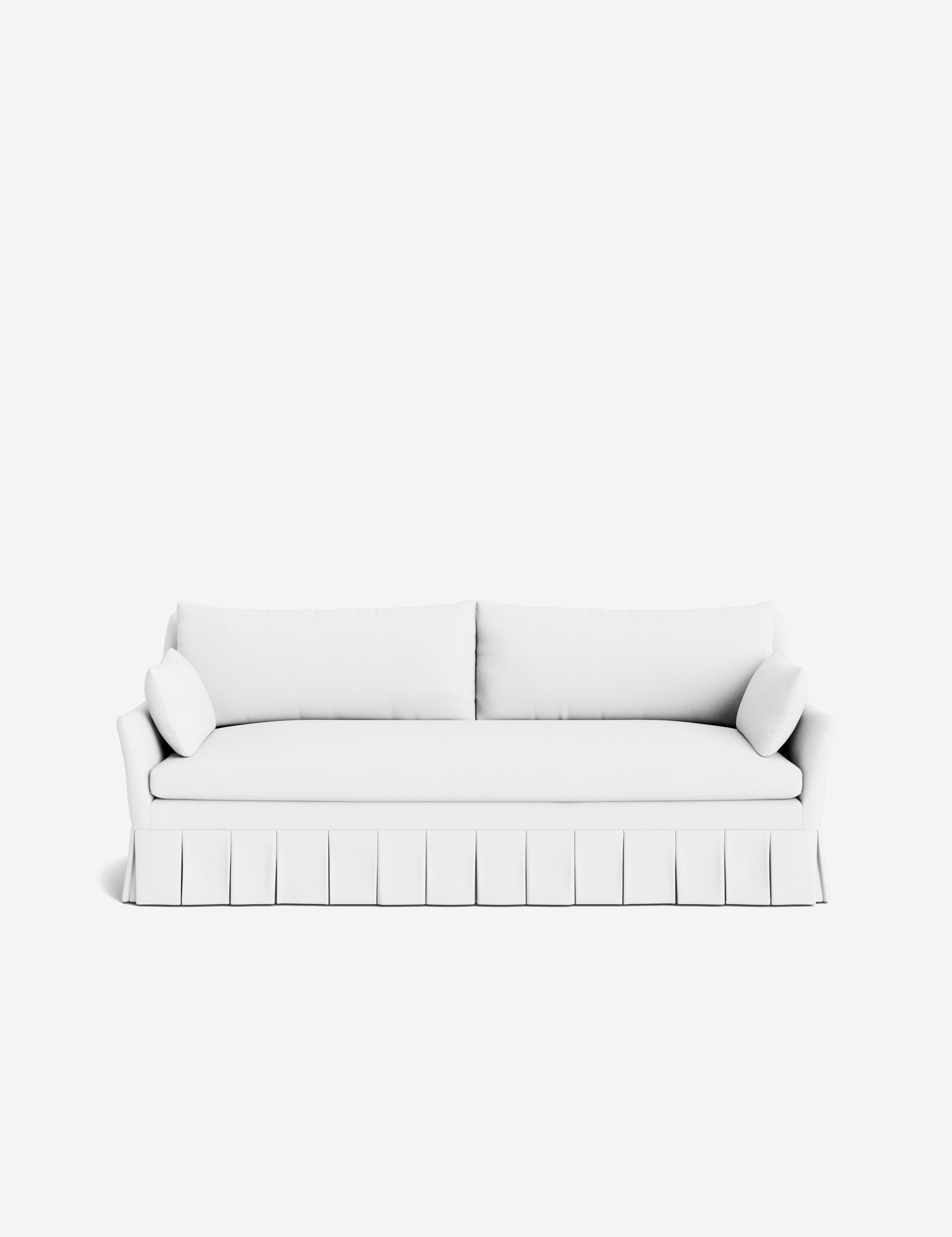 Lulu and Georgia Portola Pleated Sofa - view 125