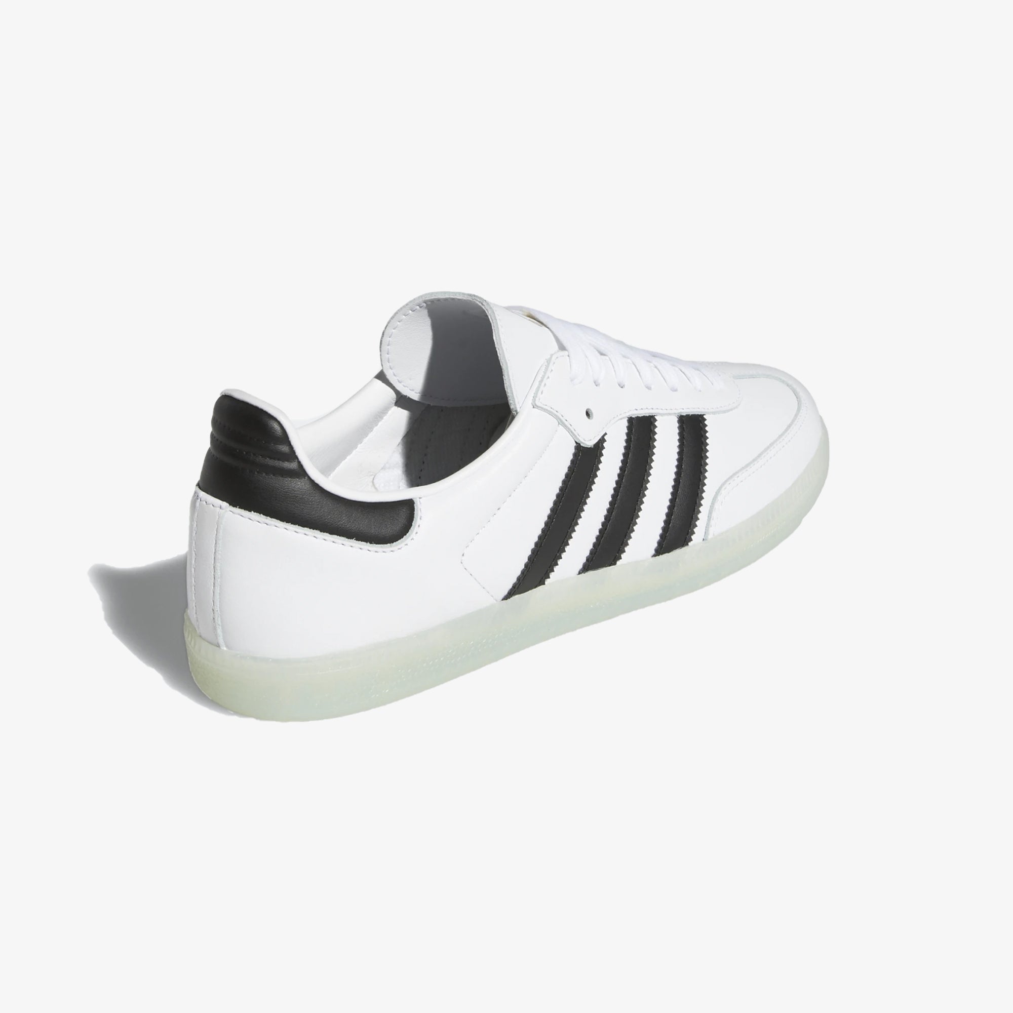 Adidas Originals | DILL SAMBA { CLOUD WHITE/CORE BLACK/GOLD METALLIC - view 2