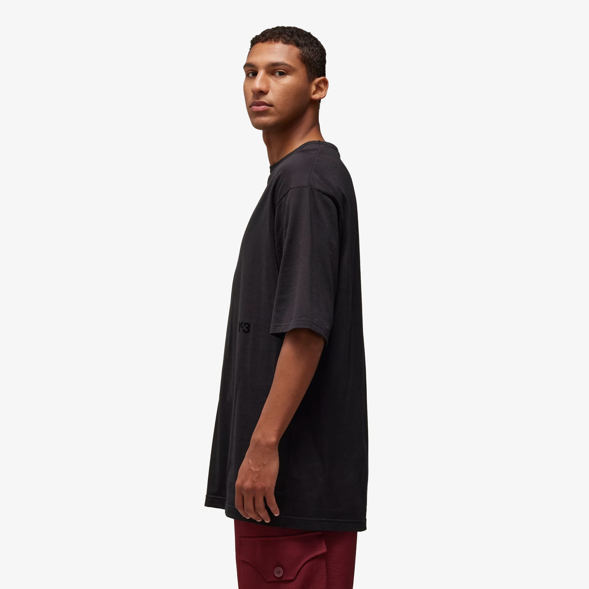 Y-3 | Boxy Short Sleeve T-shirt { Black - view 7