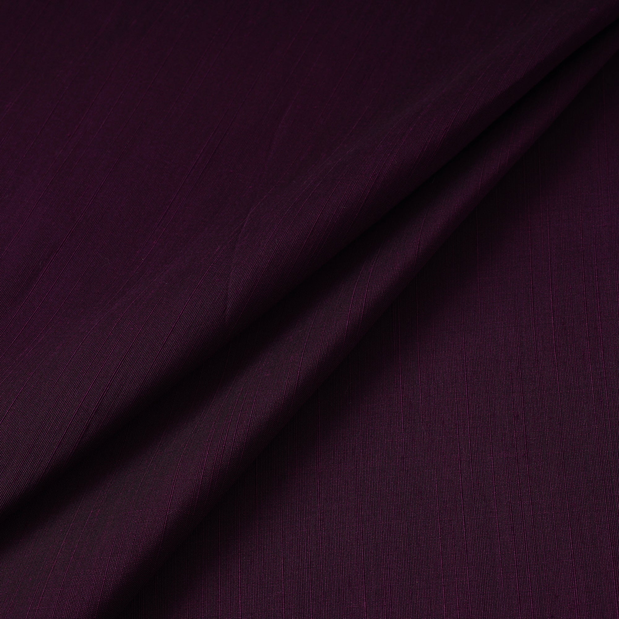 ITOKRI CRAFTS INITIATIVE Purple - Plain Slub Silk Fabric 12 - view 2