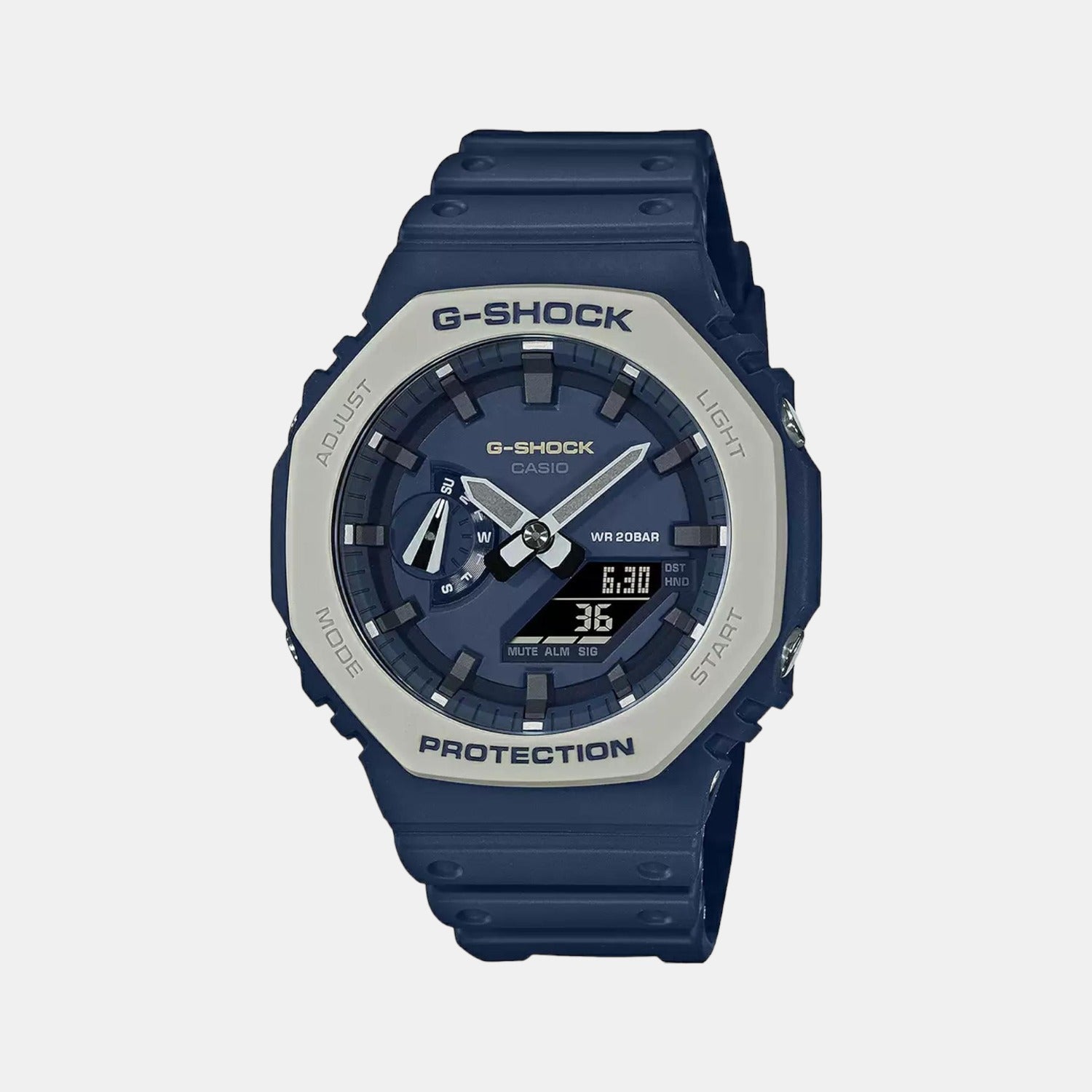 Casio G-Shock Men Quartz Black Dial Analog-Digital Resin Watch G1088